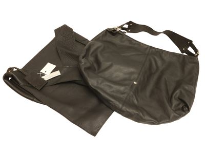 Due Shopper in Pelle Nera