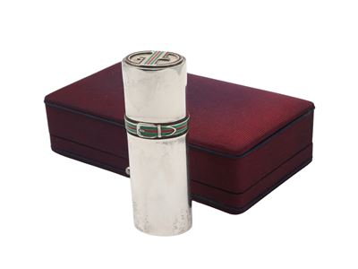 Gucci - Portaprofumo Cilindrico in Argento 925
