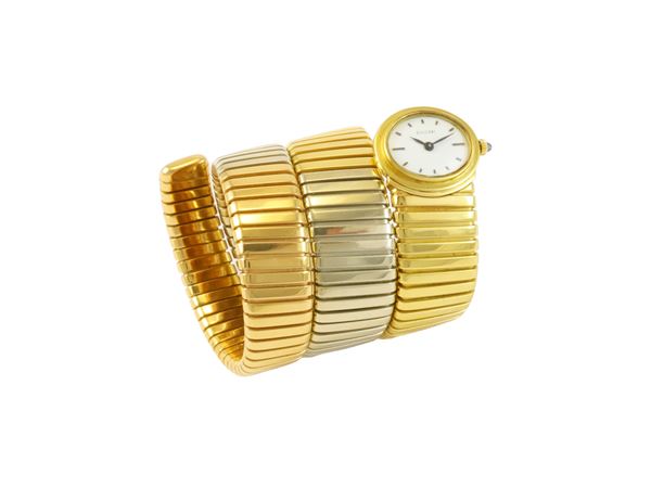 Bulgari, orologio "Serpenti", in oro dei tre colori