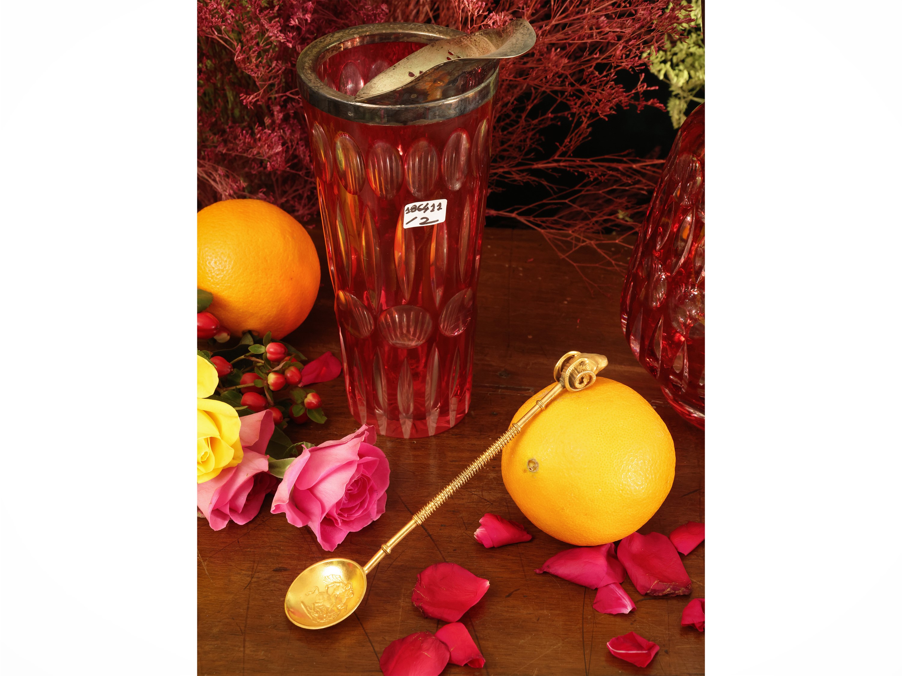 Set da Aperitivo in Cristallo di Boemia