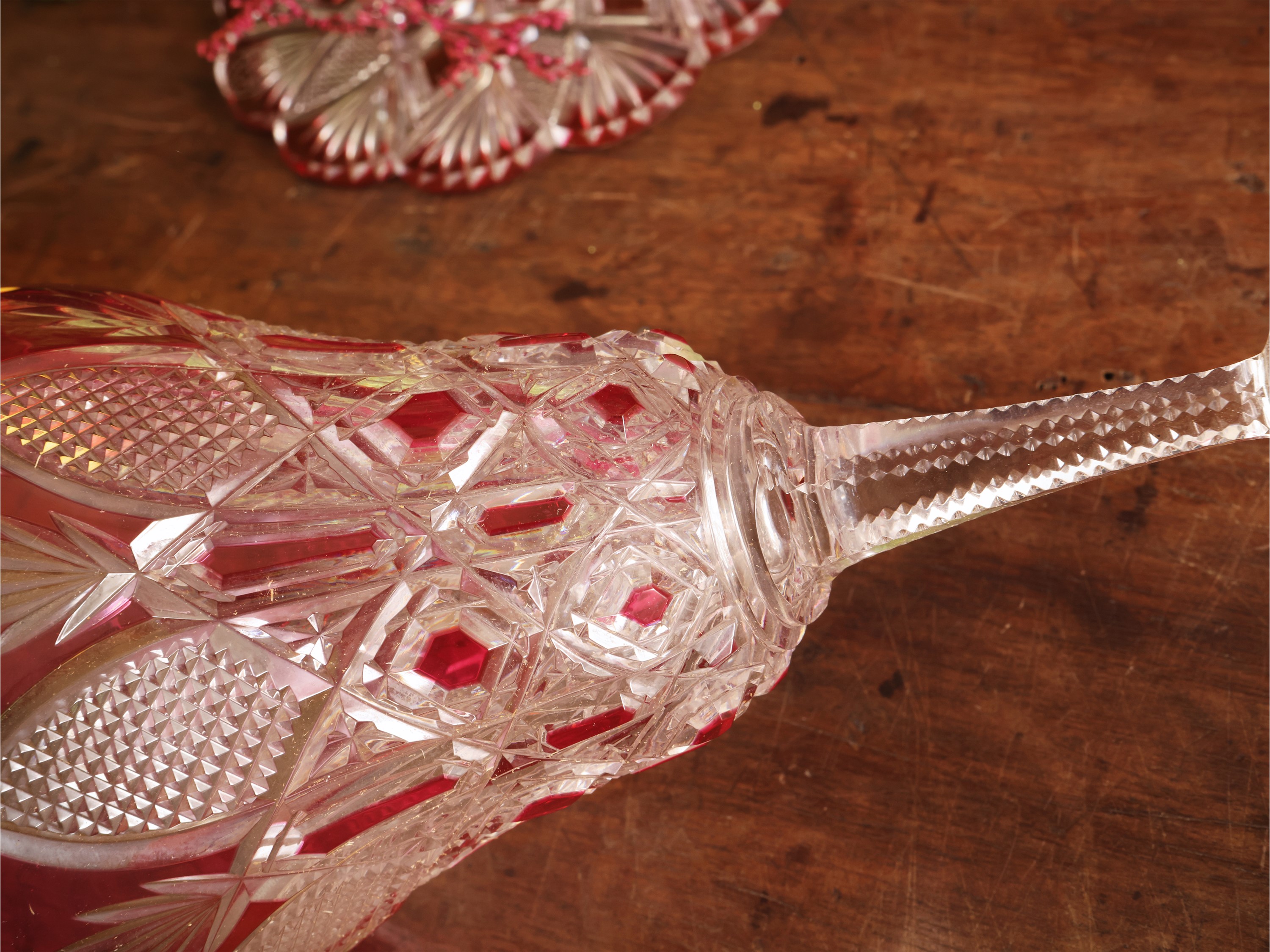 Serie di sei importanti calici, modello Tsar, Baccarat