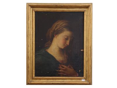 Seguace di Pompeo Batoni, Vergine annunciata