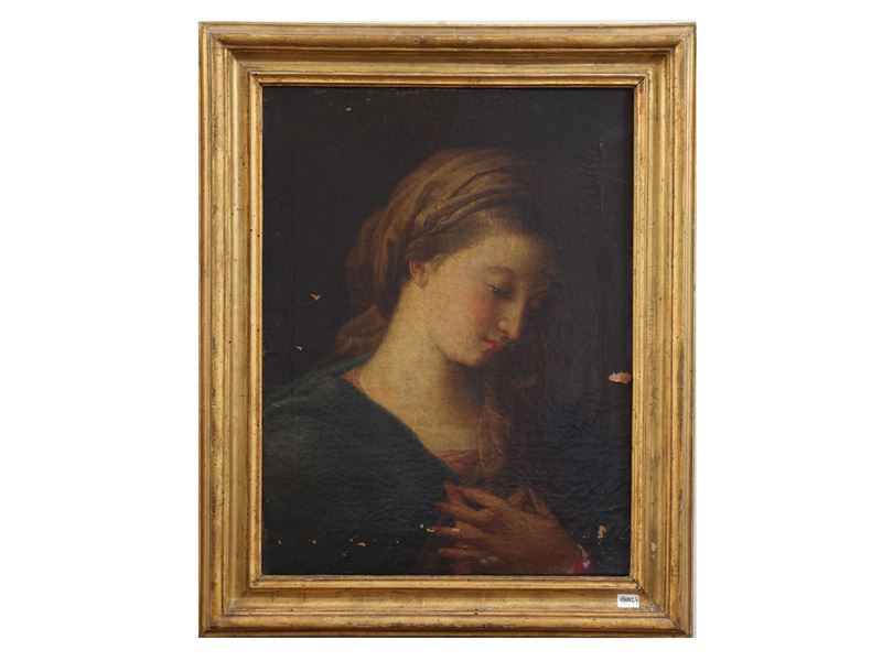 Seguace di Pompeo Batoni, Vergine annunciata