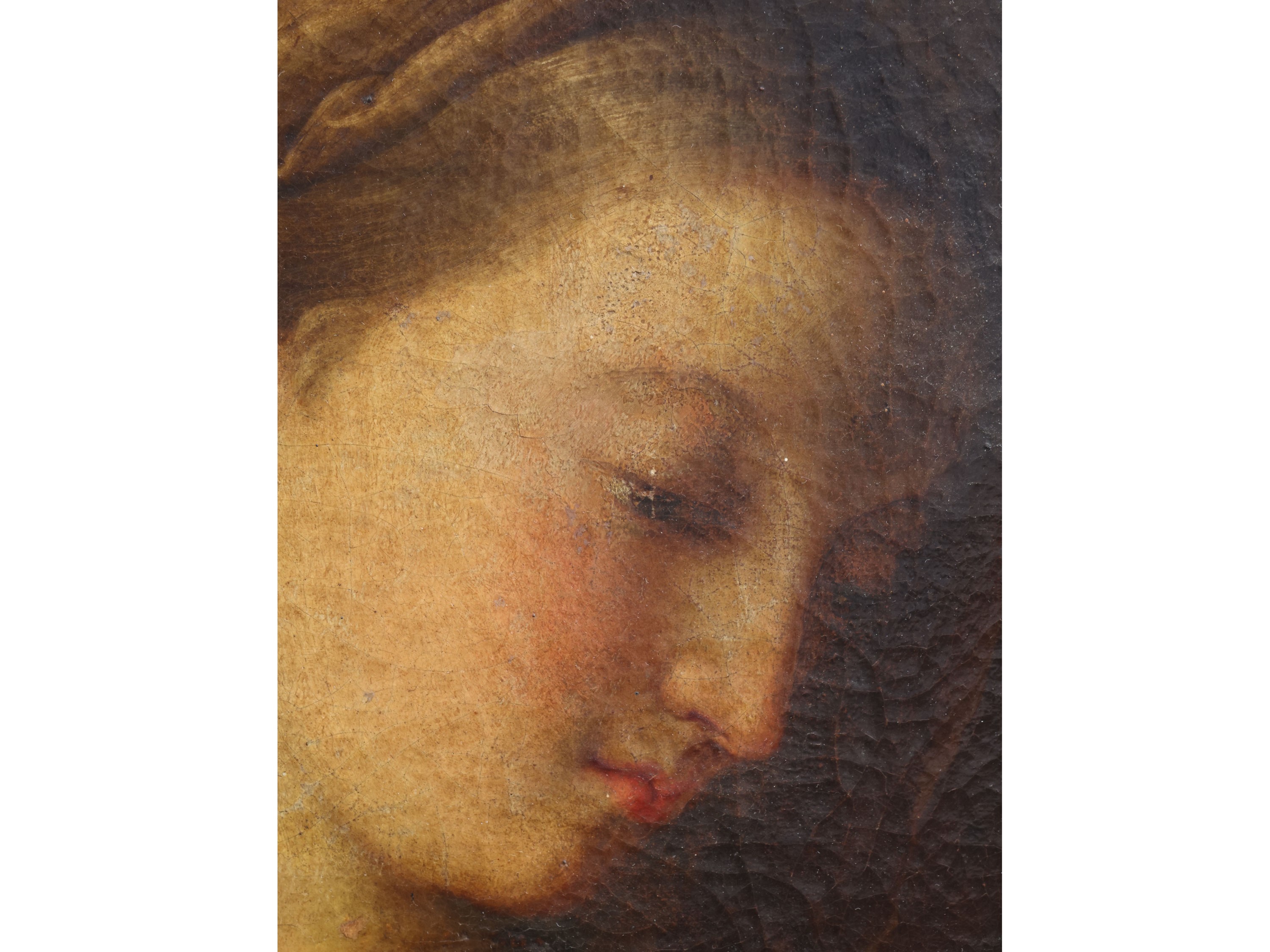 Seguace di Pompeo Batoni, Vergine annunciata