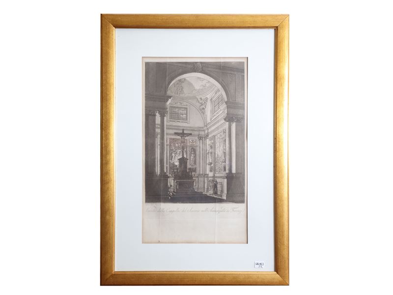 Cosimo Rossi, Vedute fiorentine (tre acqueforti) — XIX secolo