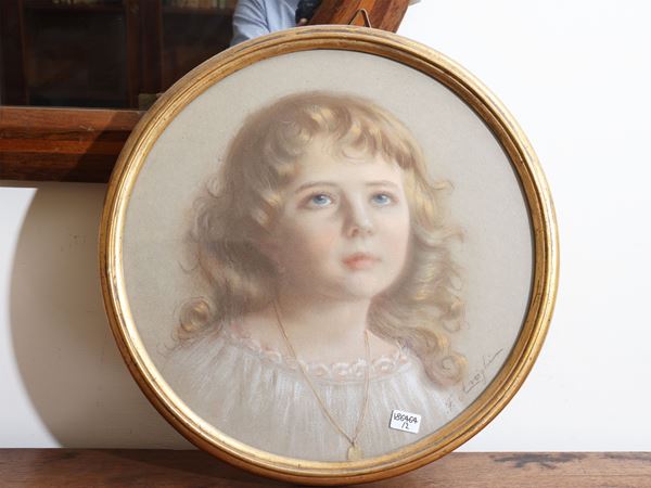 Portrait of a little girl