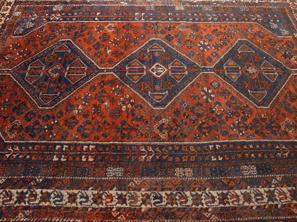 Large Caucasian carpet of old manufacture