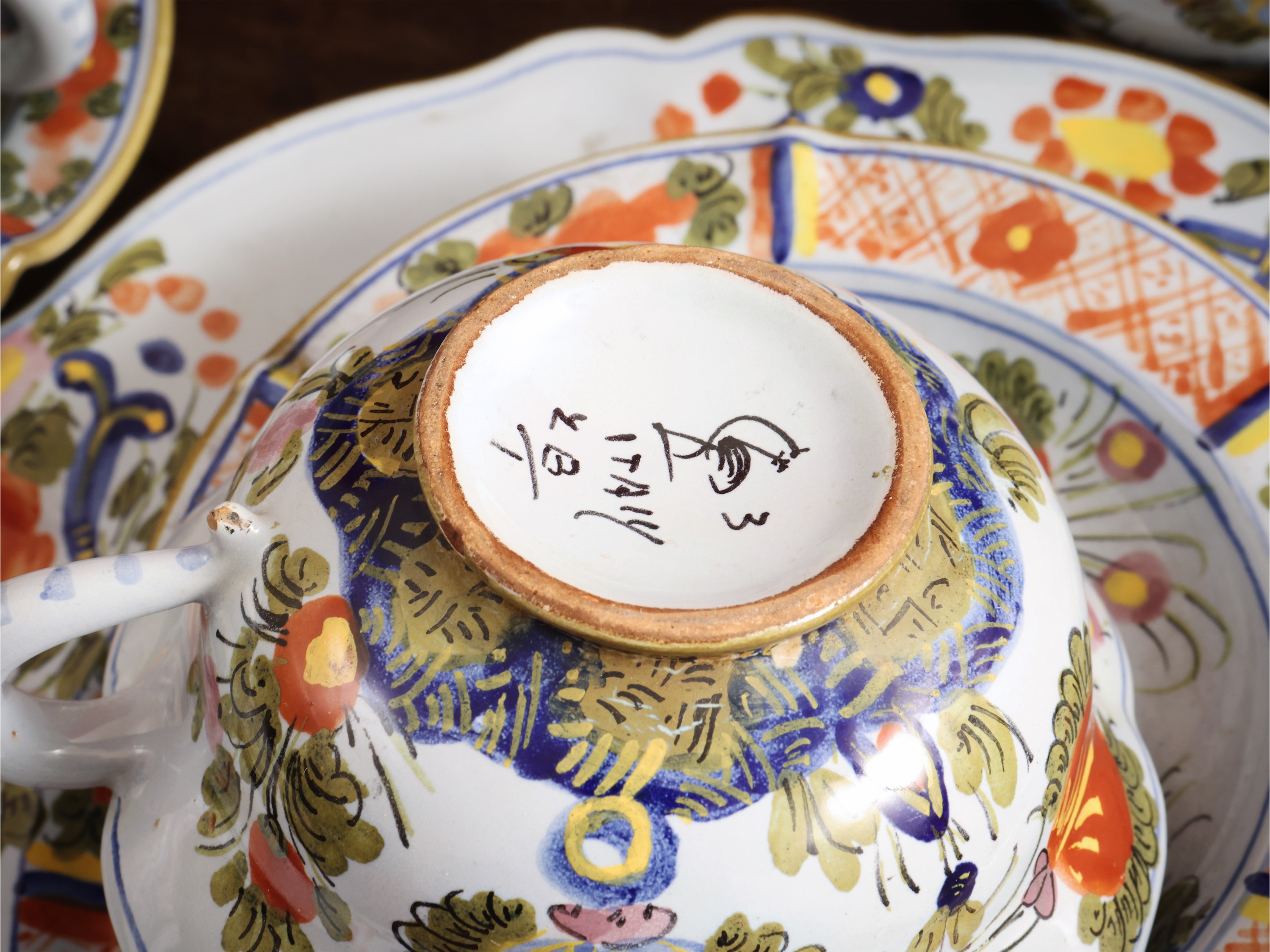 Set da Tè in Ceramica, Cantagalli