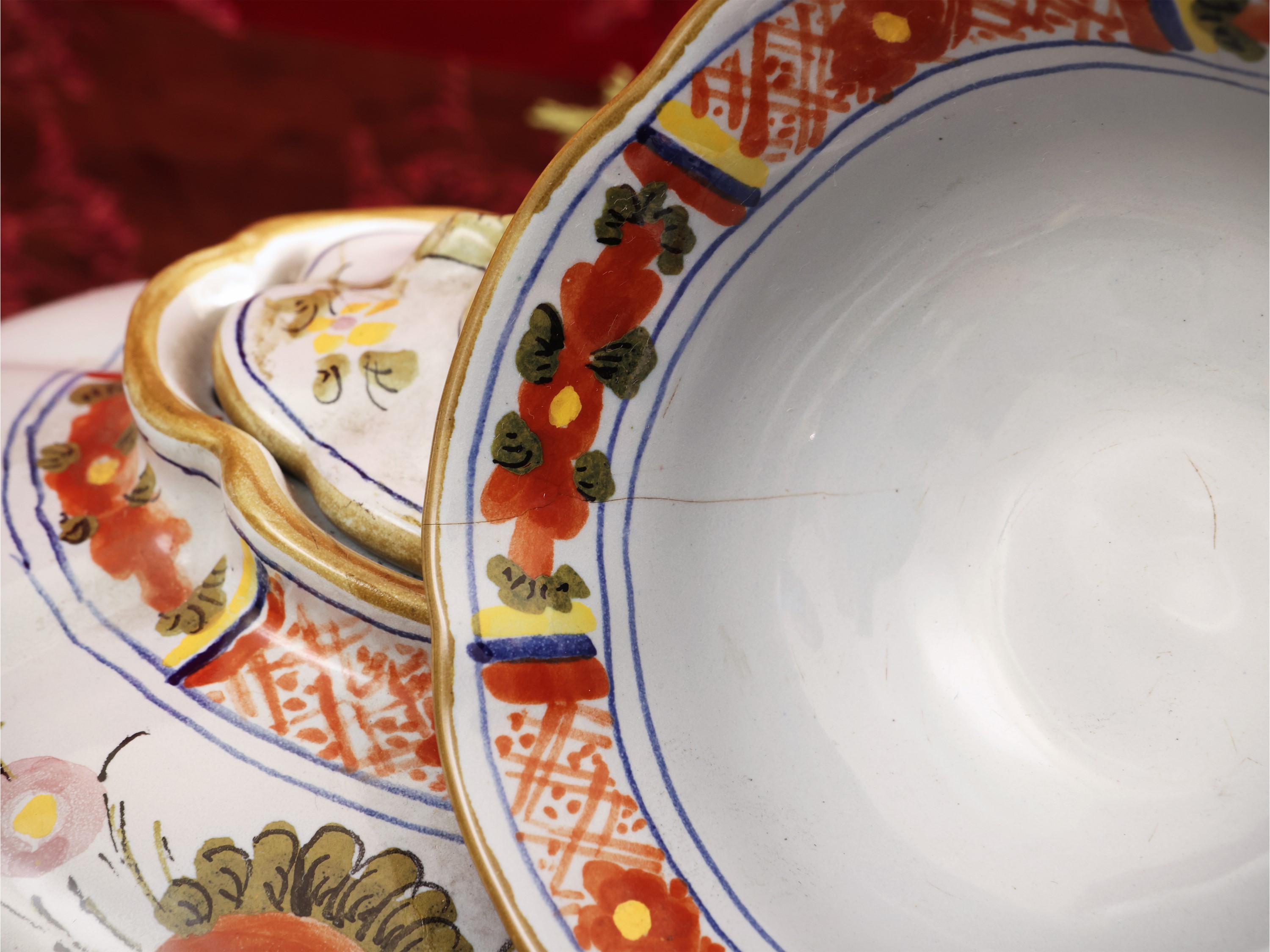 Set da Tè in Ceramica, Cantagalli