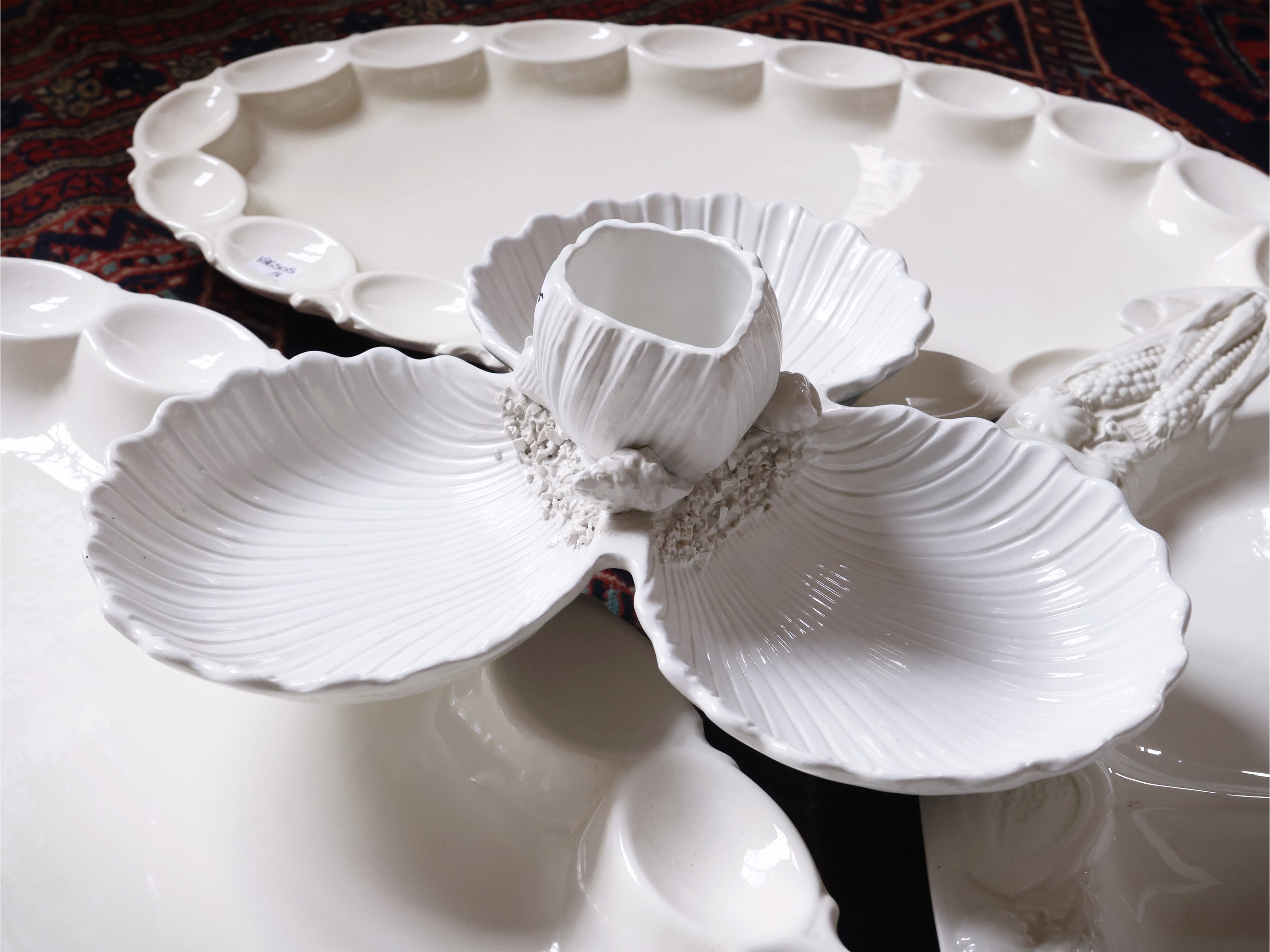 Assortimento di Vassoi da Antipasti in Ceramica