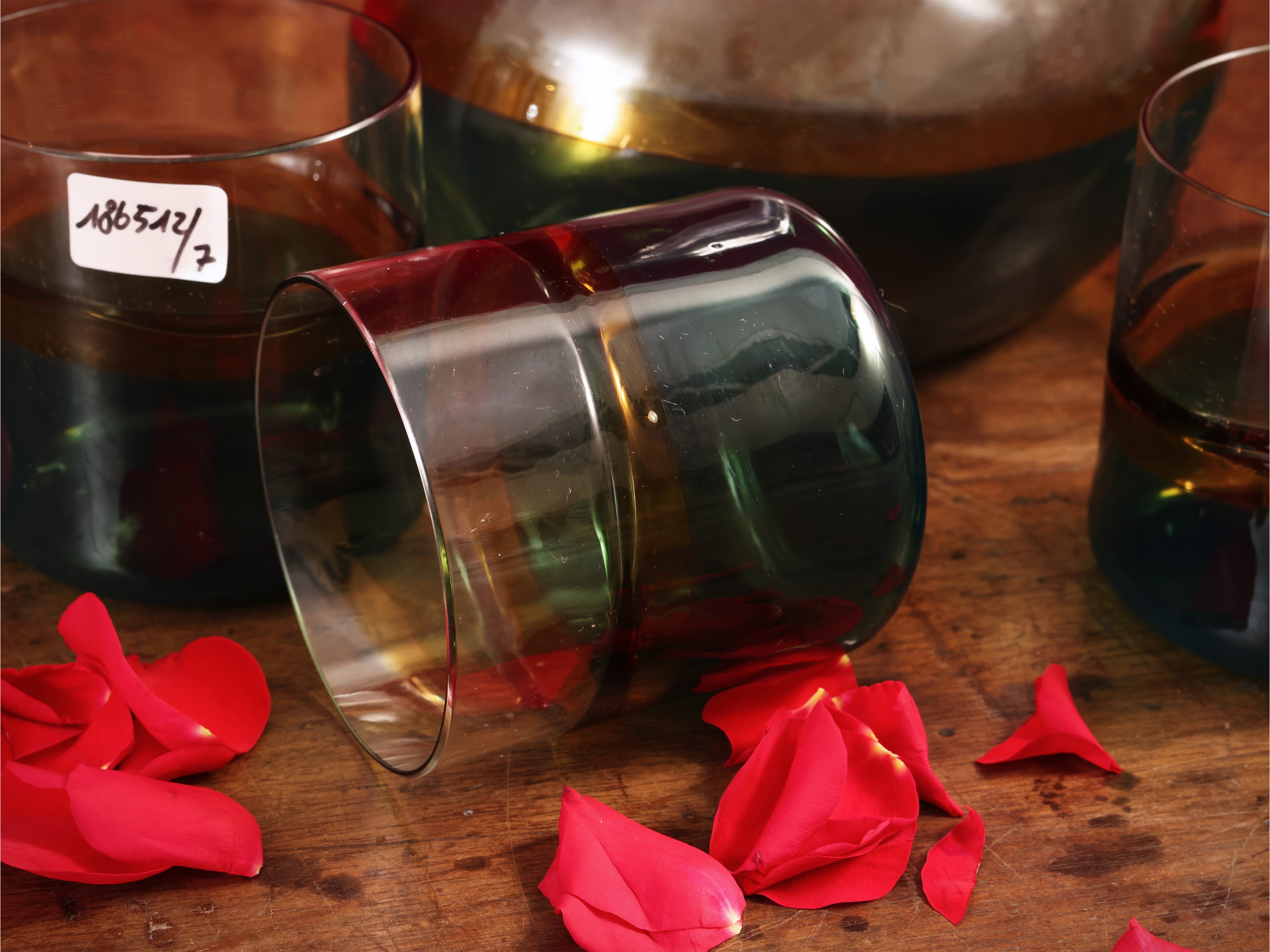Set da Vino in Vetro Soffiato