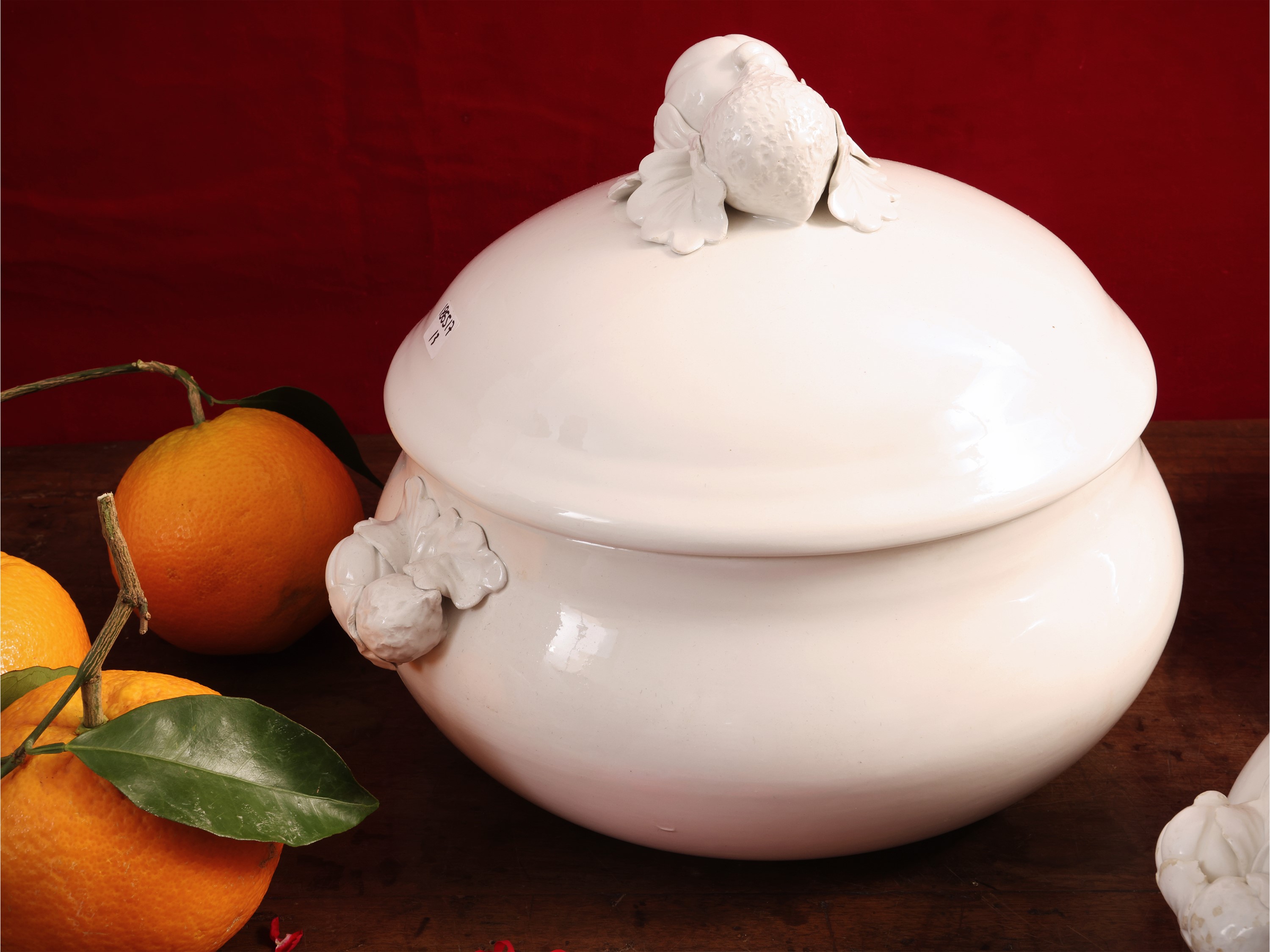 Tre Legumiere in Ceramica