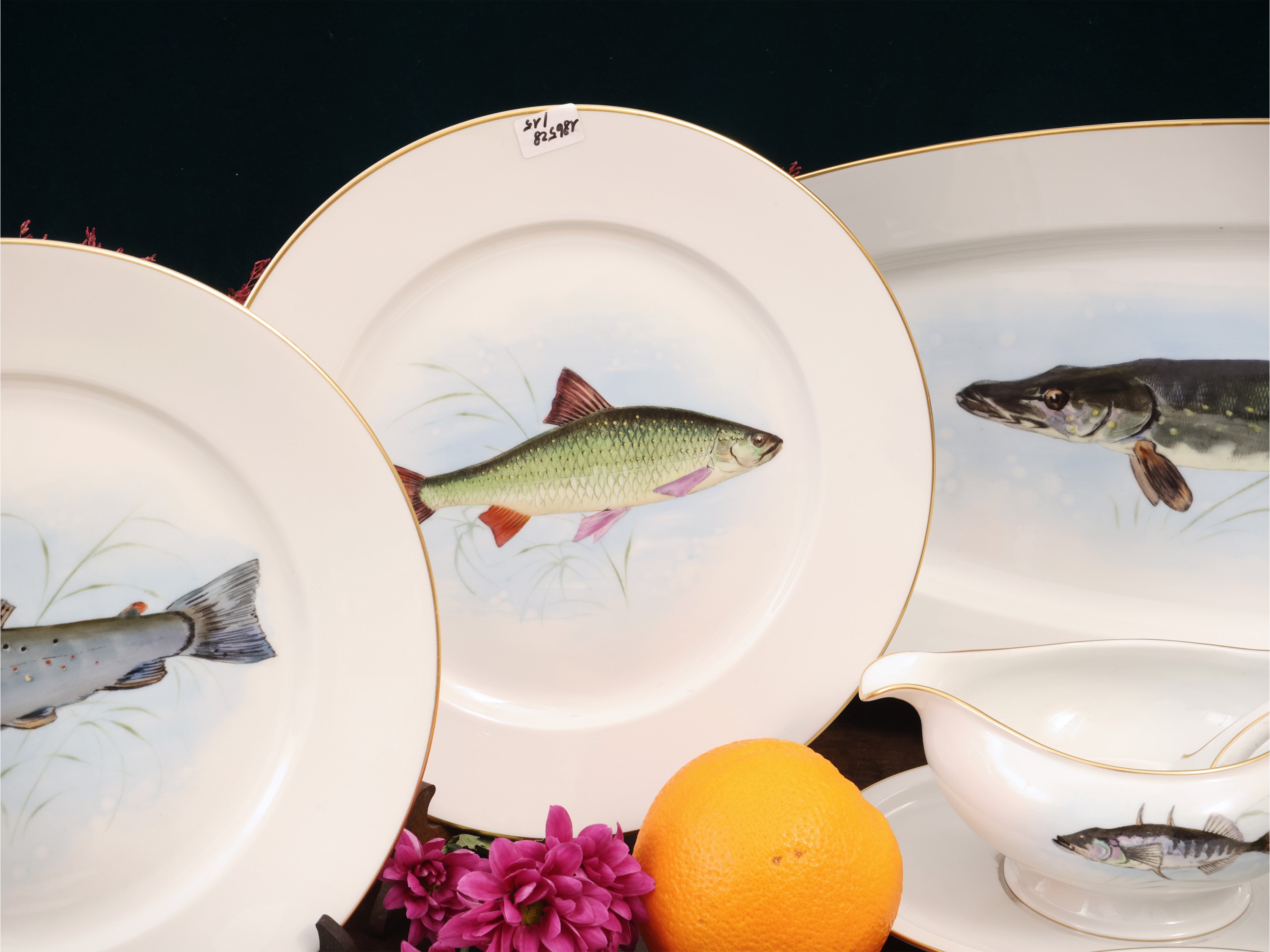 Servizio di Piatti da Pesce in Porcellana, Rosenthal