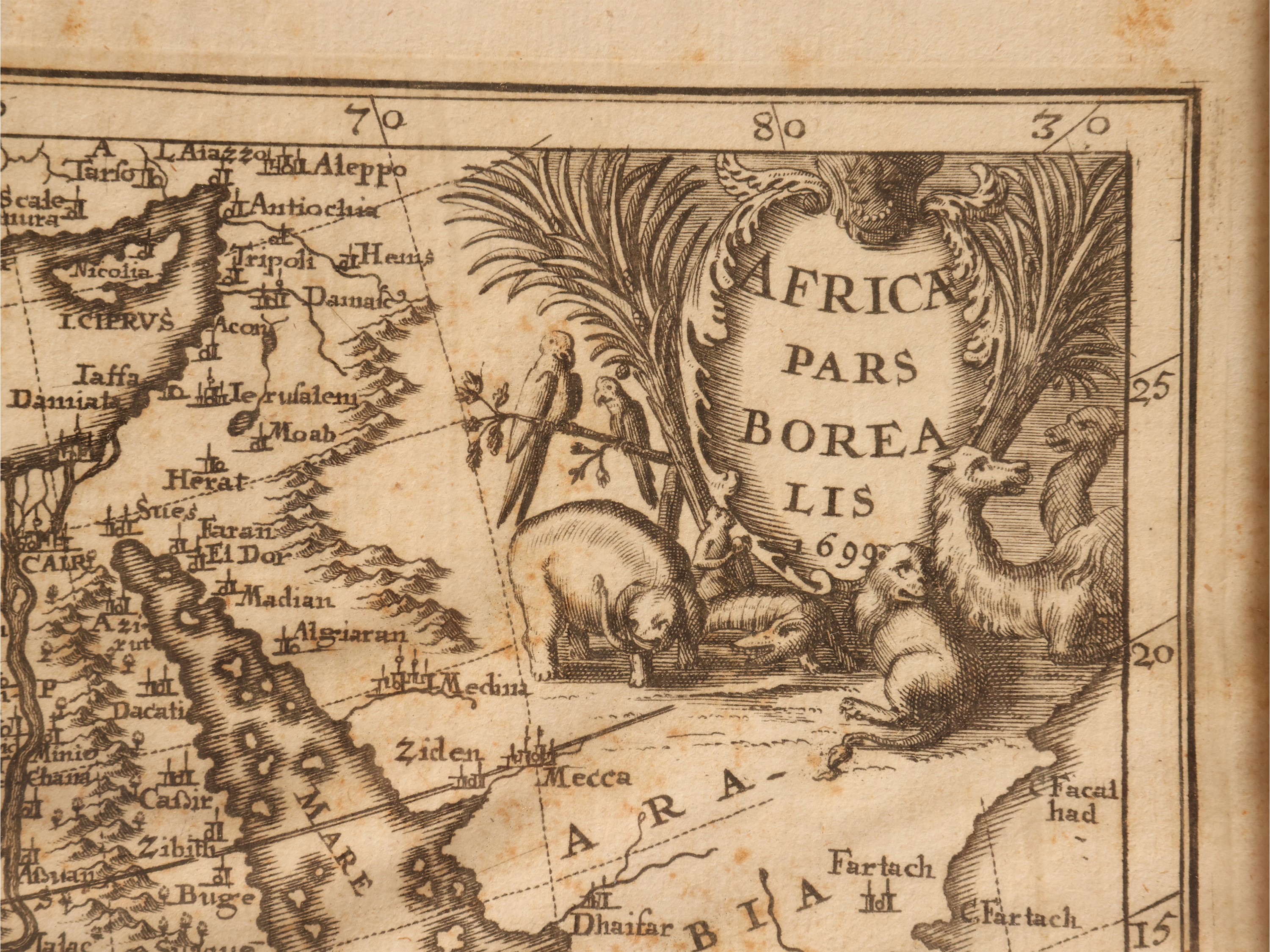 Heinrich Scherer - Africae Pars Borealis - Totius Asiae Continens cum praecipuis insulis eidem an...