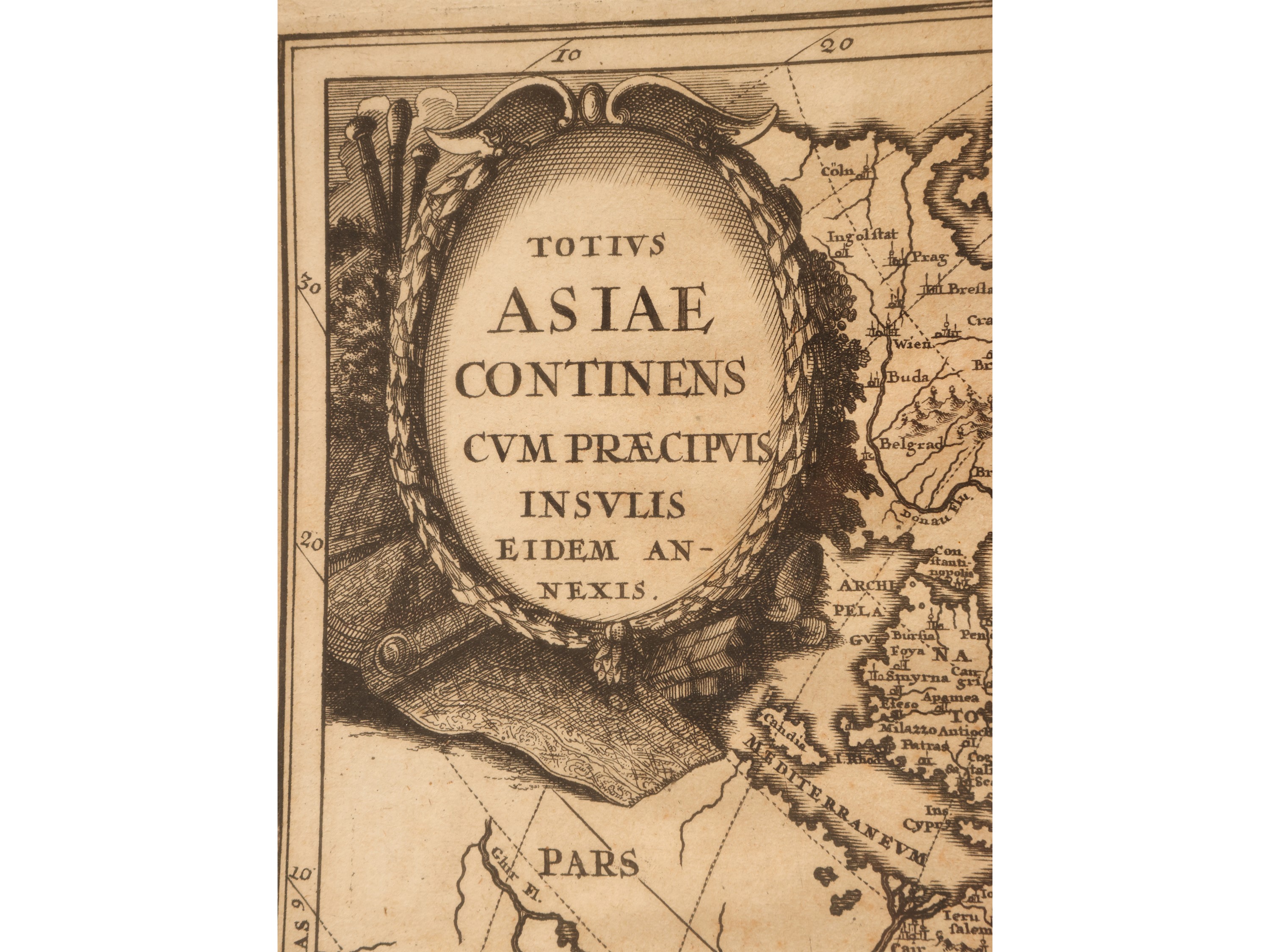 Heinrich Scherer - Africae Pars Borealis - Totius Asiae Continens cum praecipuis insulis eidem an...