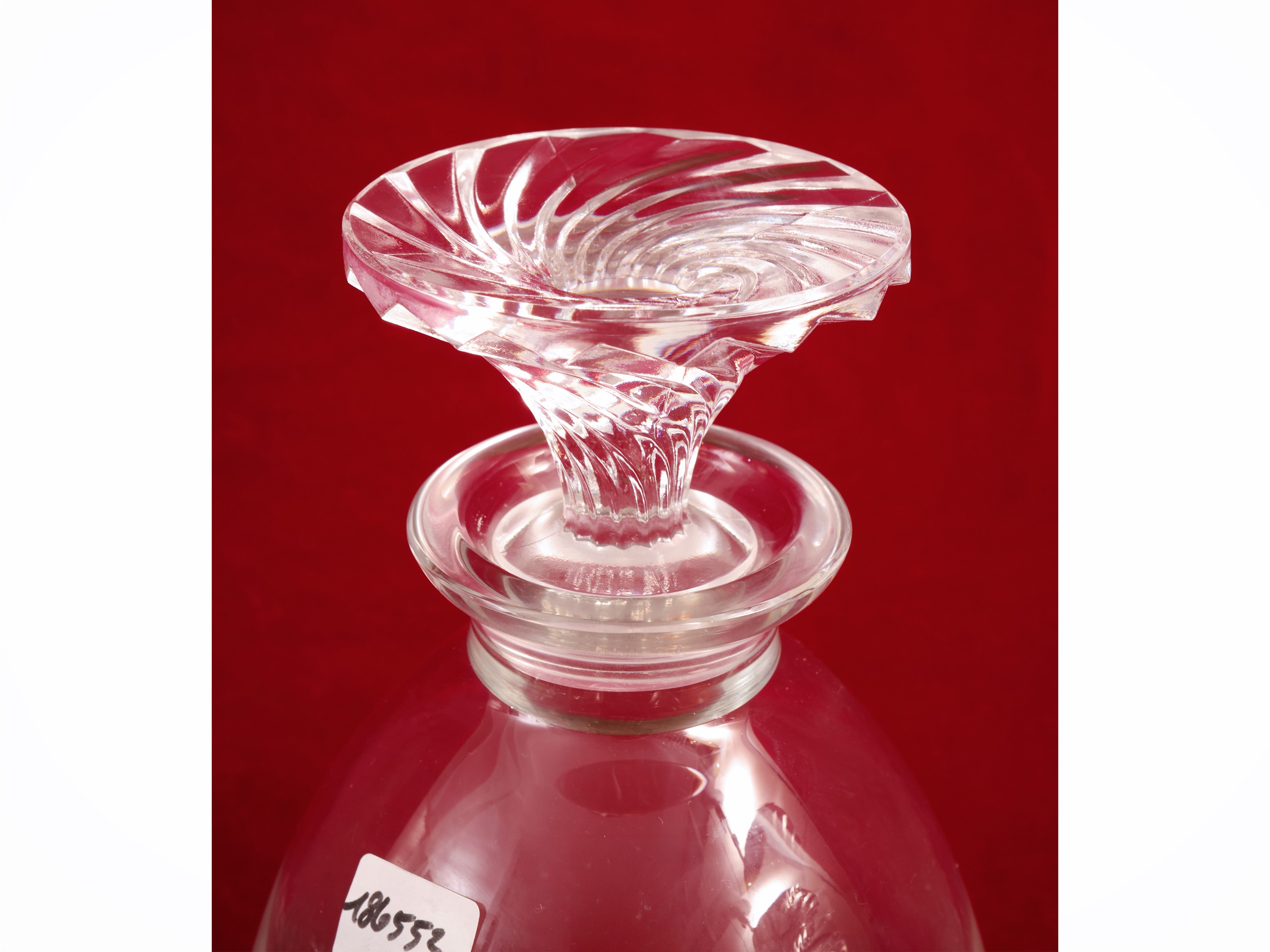 Servizio di calici in cristallo, Rambouillet, Lalique