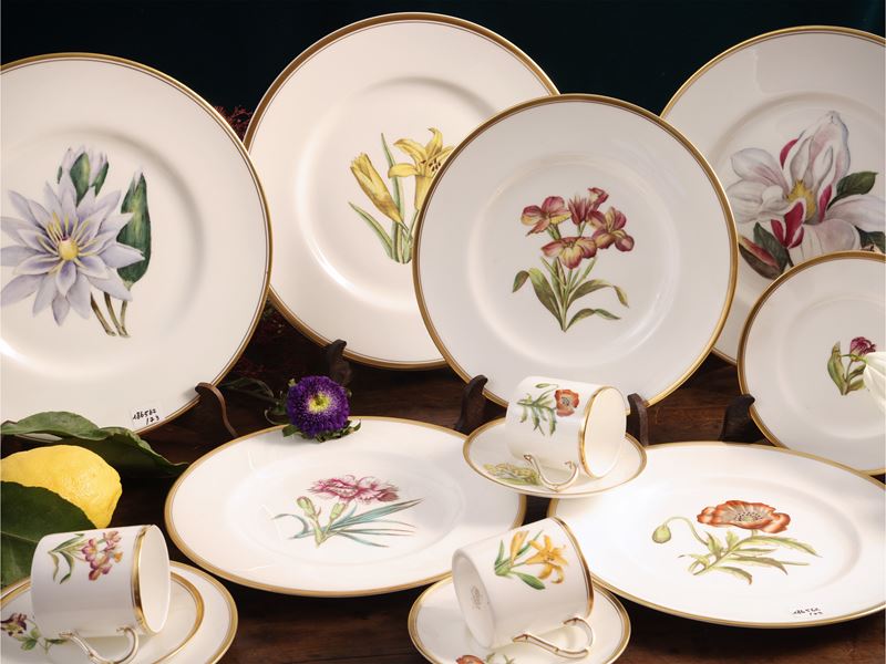 Servizio da tavola in porcellana, Royal Worcester