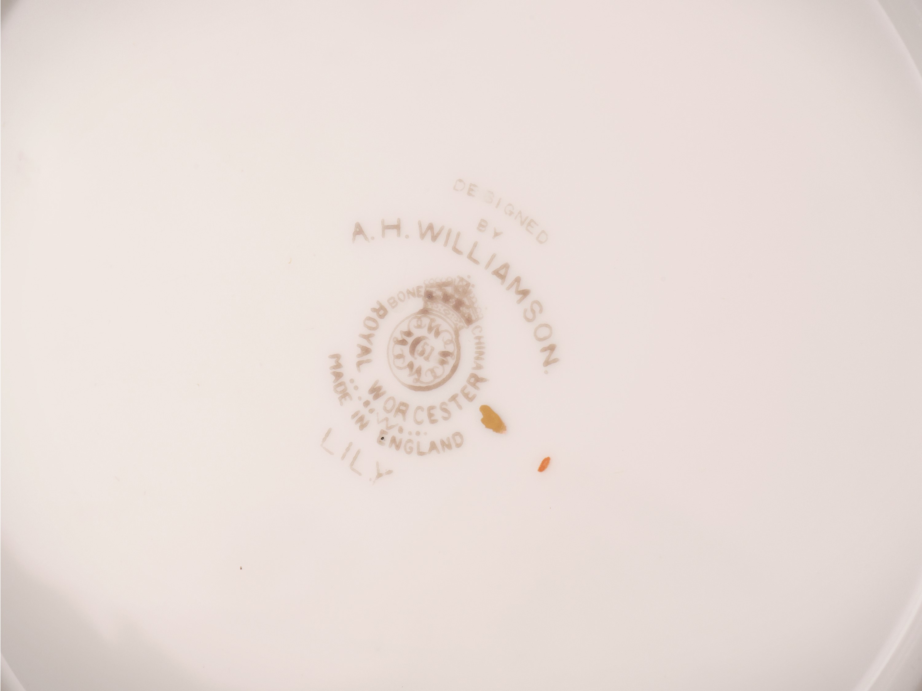 Servizio da tavola in porcellana, Royal Worcester