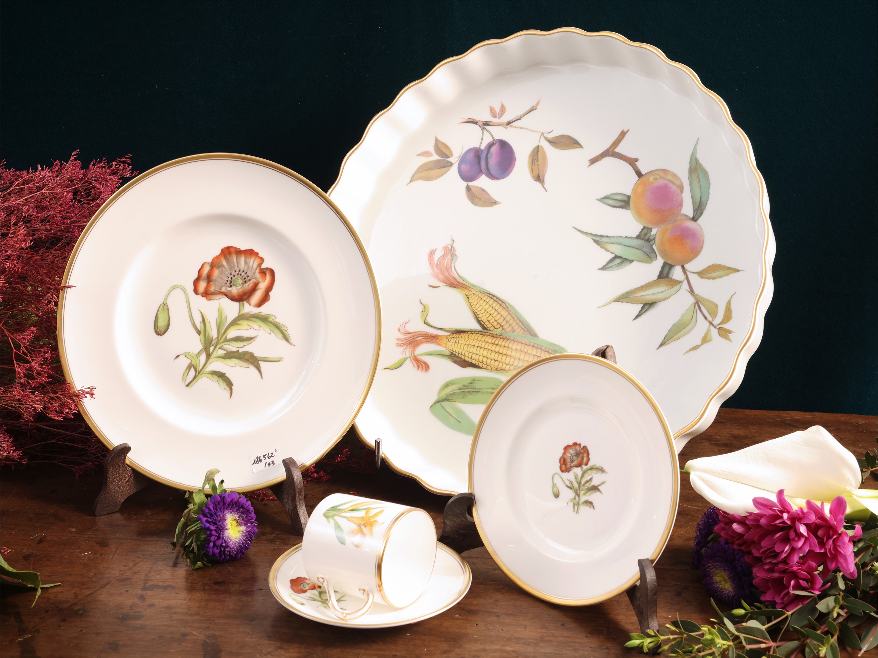 Servizio da tavola in porcellana, Royal Worcester