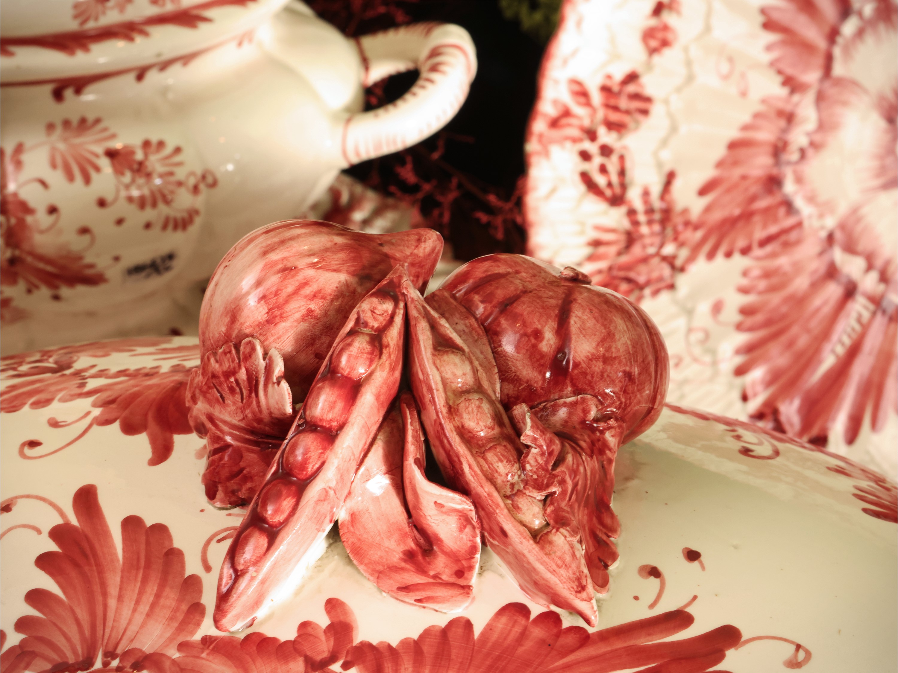 Servizio di Piatti da Giardino in Ceramica