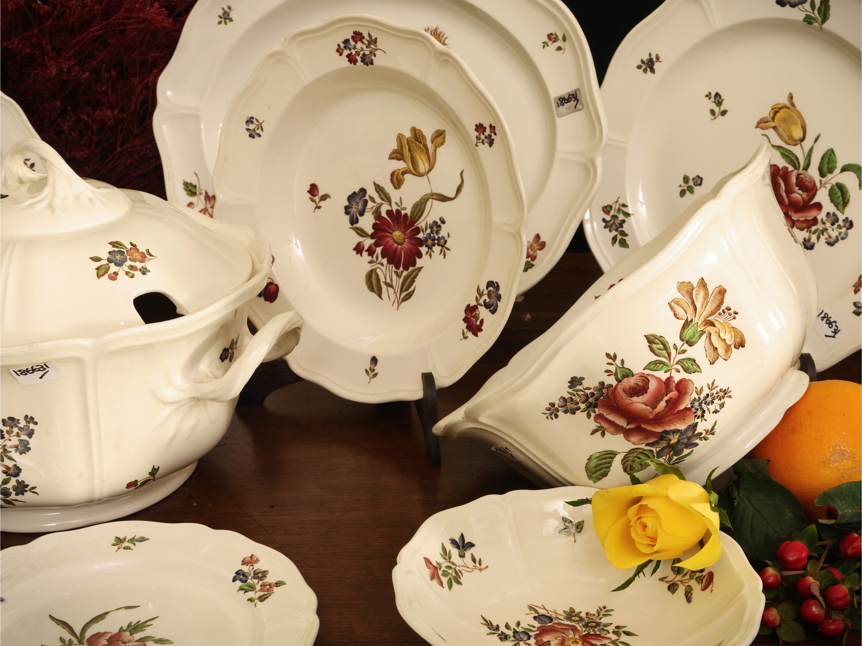 Servizio di piatti "Queens Sprays", Wedgwood