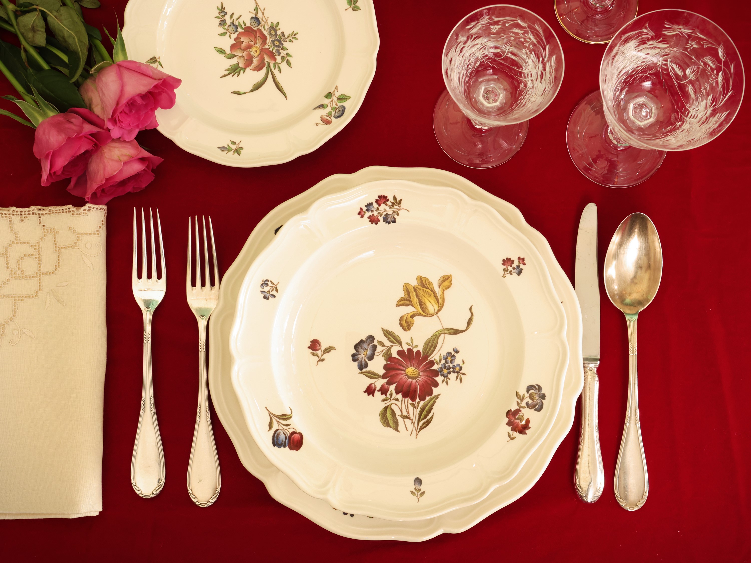 Servizio di piatti "Queens Sprays", Wedgwood