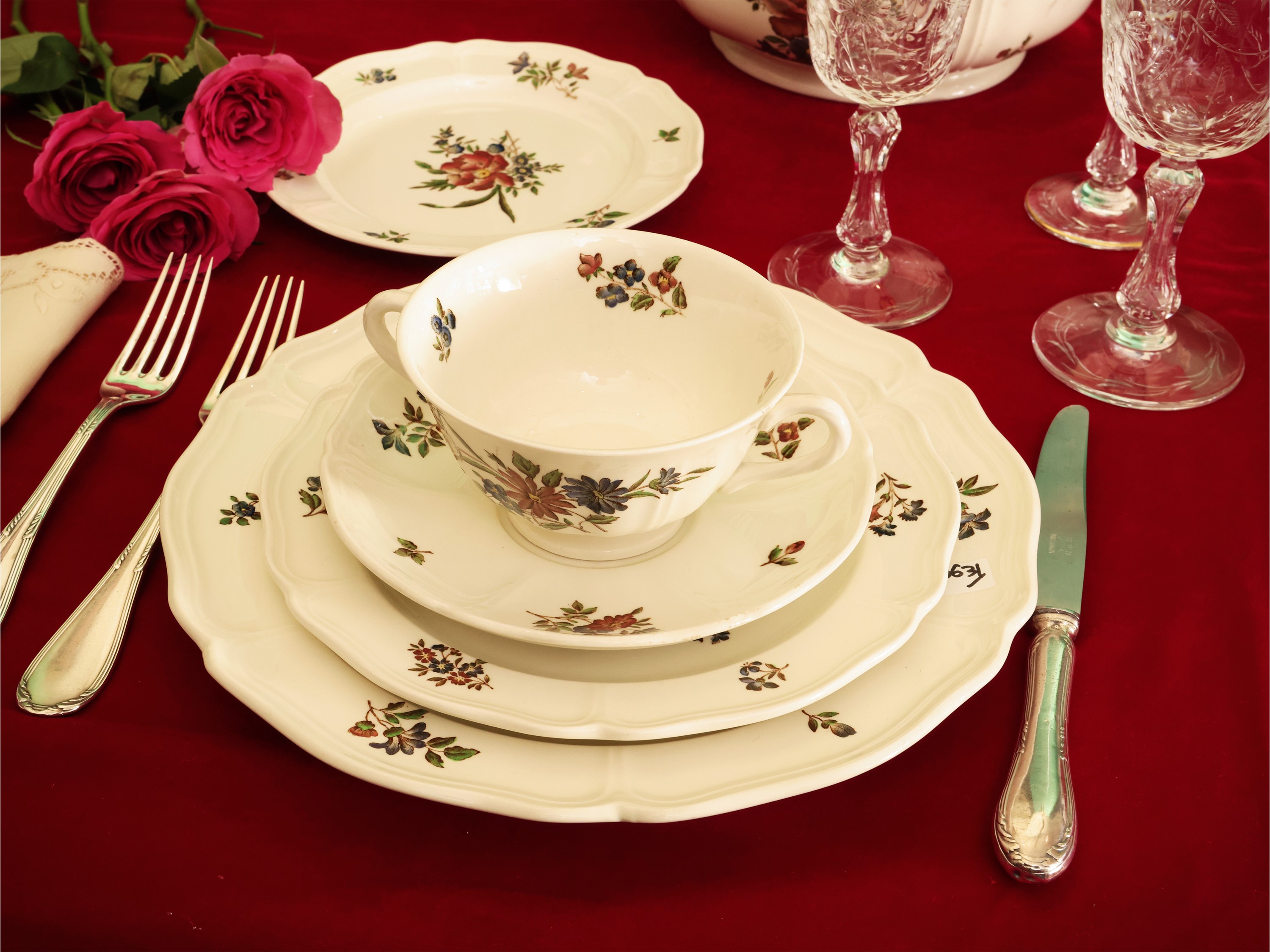 Servizio di piatti "Queens Sprays", Wedgwood