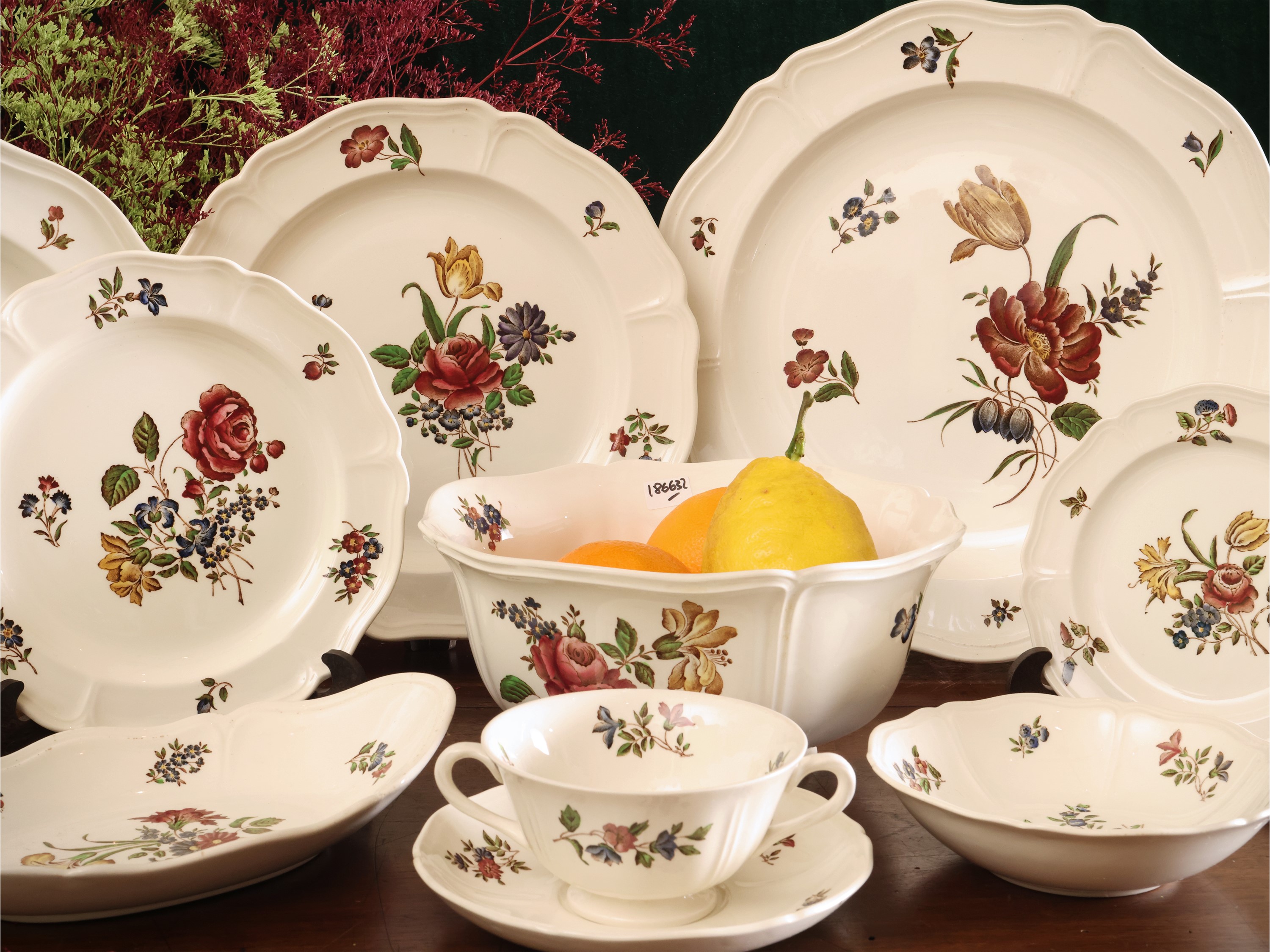 Servizio di piatti "Queens Sprays", Wedgwood