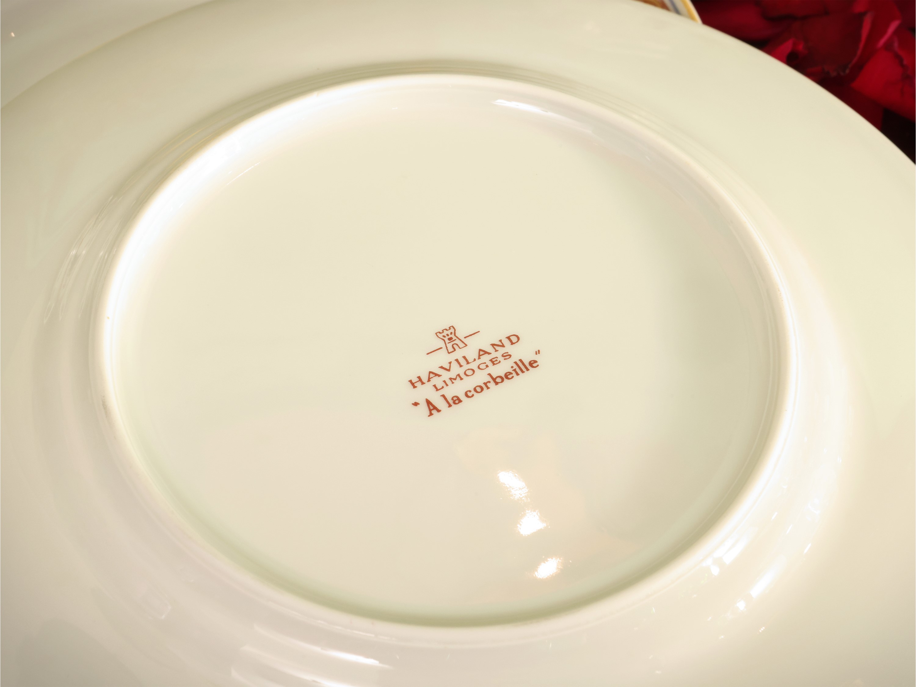 Servizio da Cioccolata, "a la Corbeille", in Porcellana Haviland Limoges