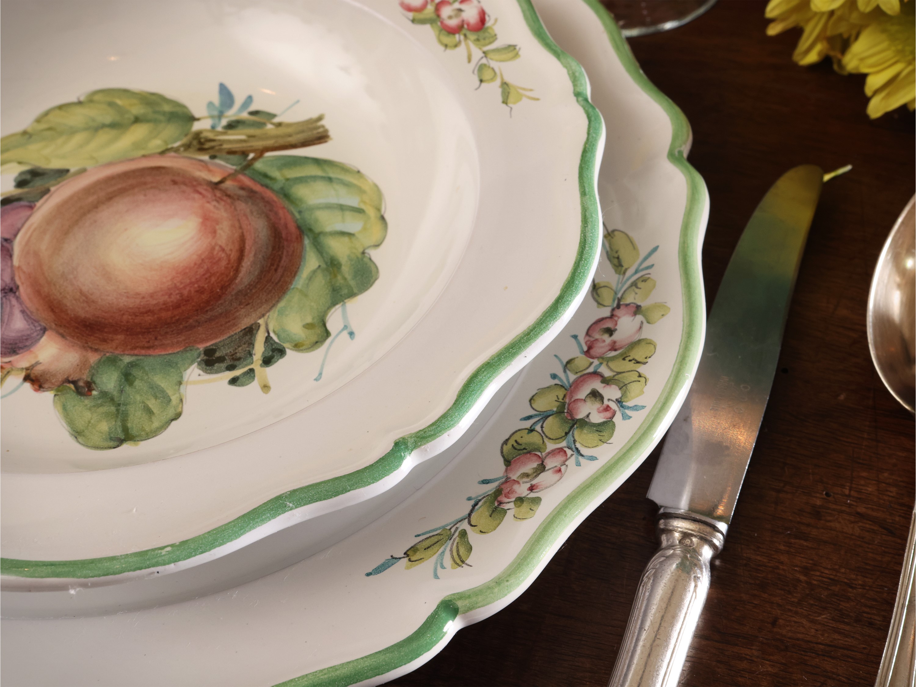 Servizio di piatti in ceramica, Zaccagnini