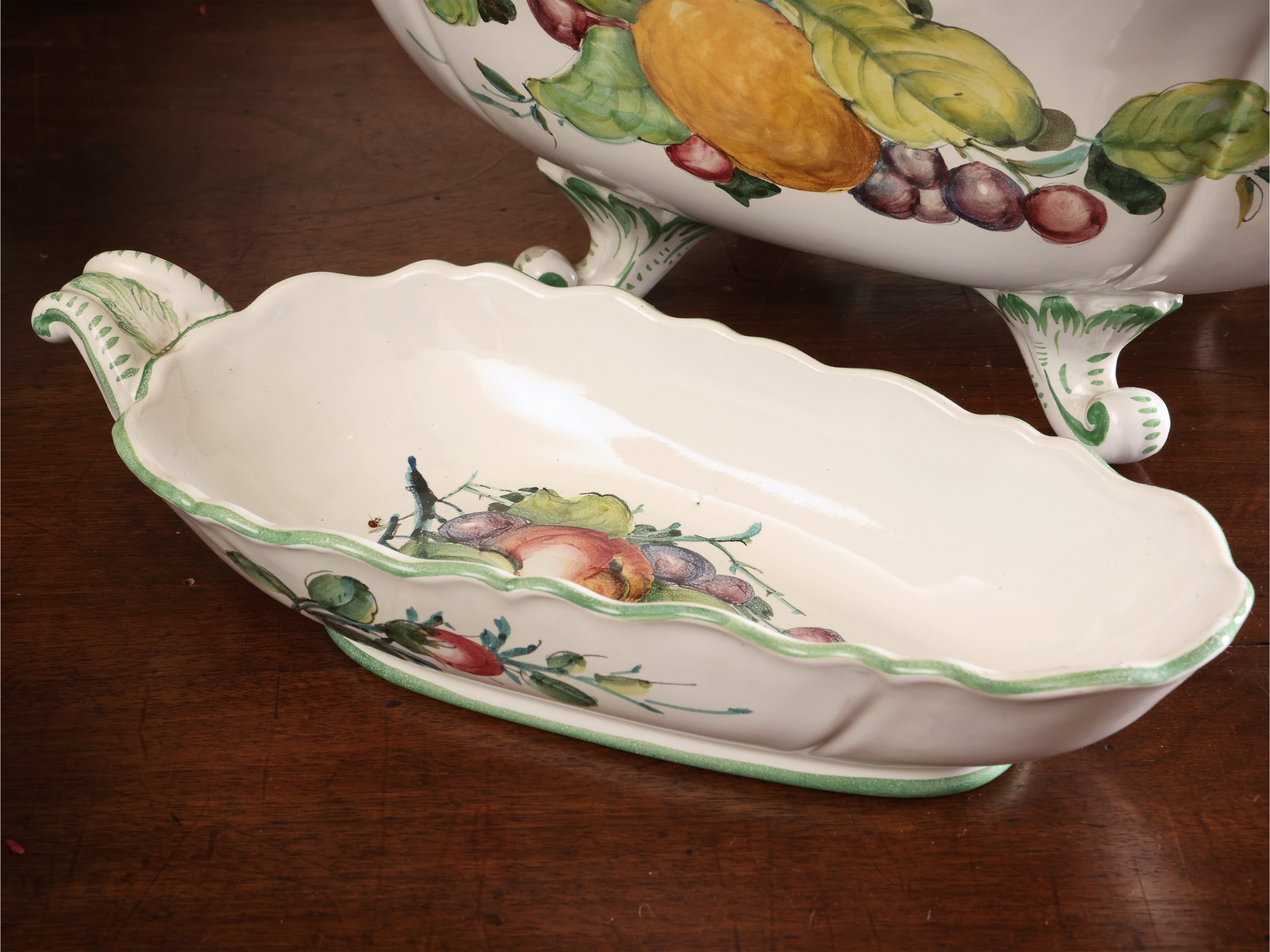Servizio di piatti in ceramica, Zaccagnini