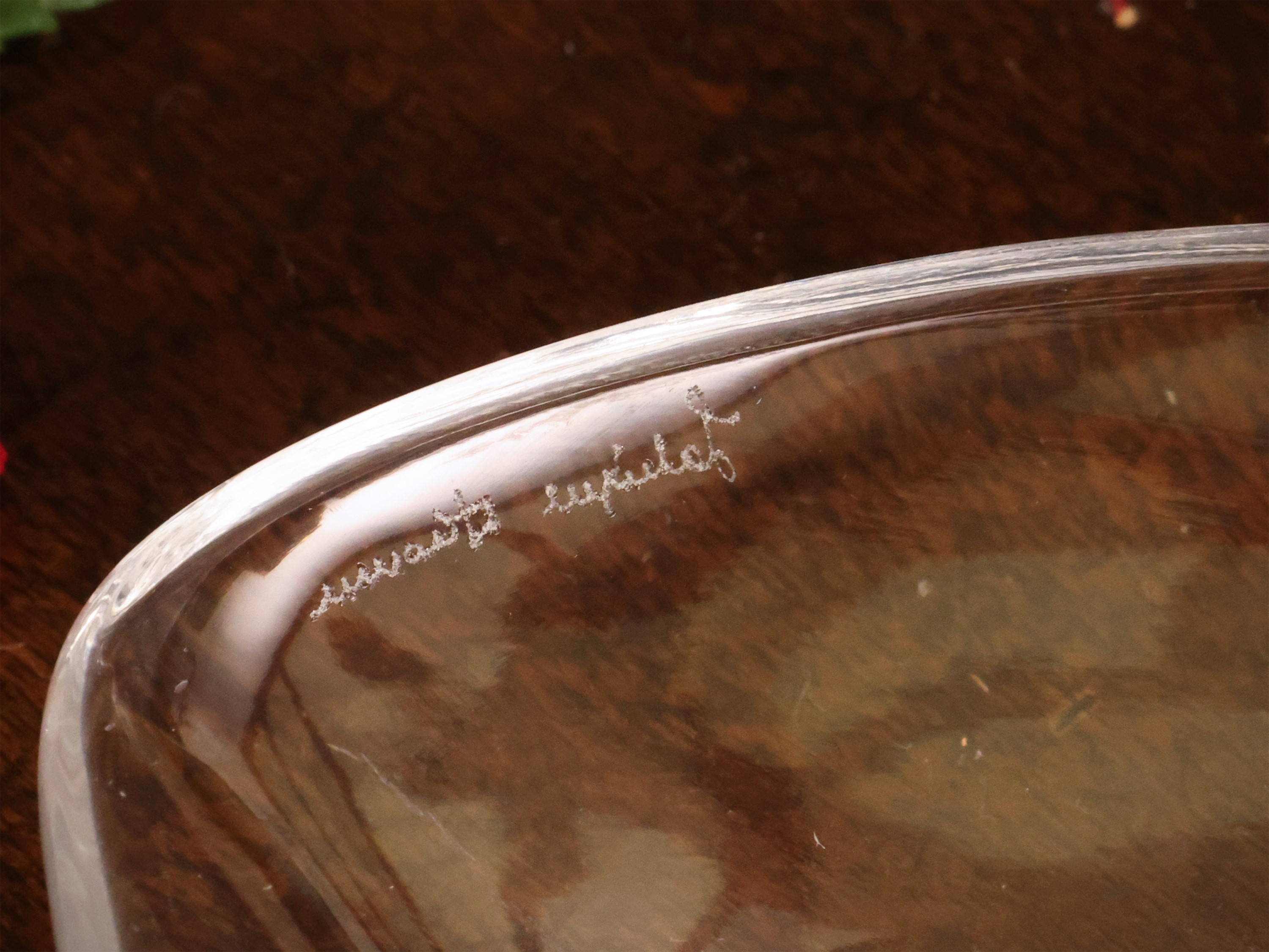 Dodici Lunette da Insalata in Cristallo, Lalique