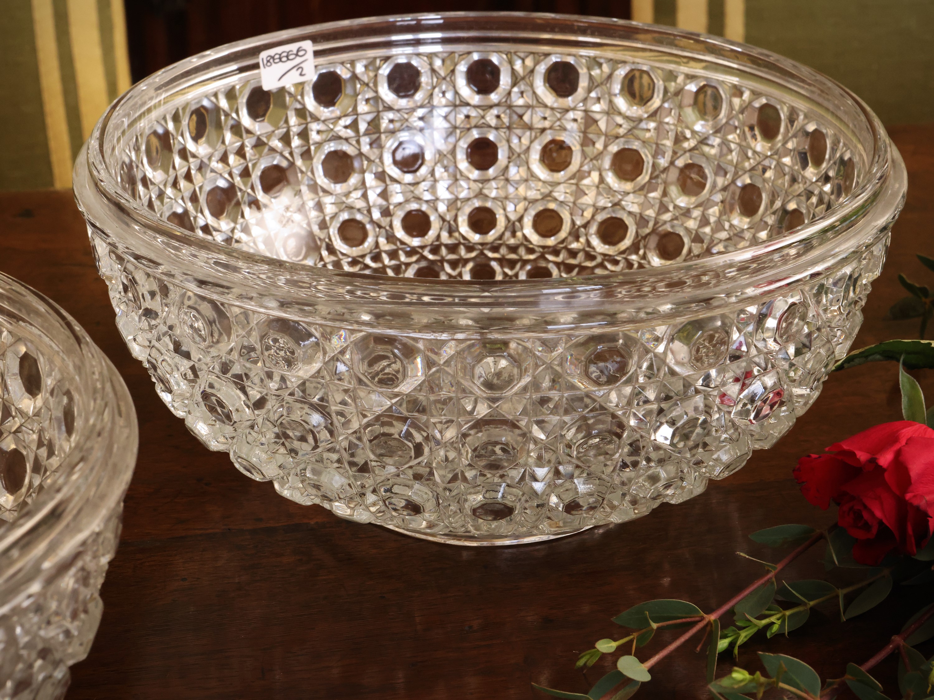 Coppia di Insalatiere in Cristallo, Baccarat