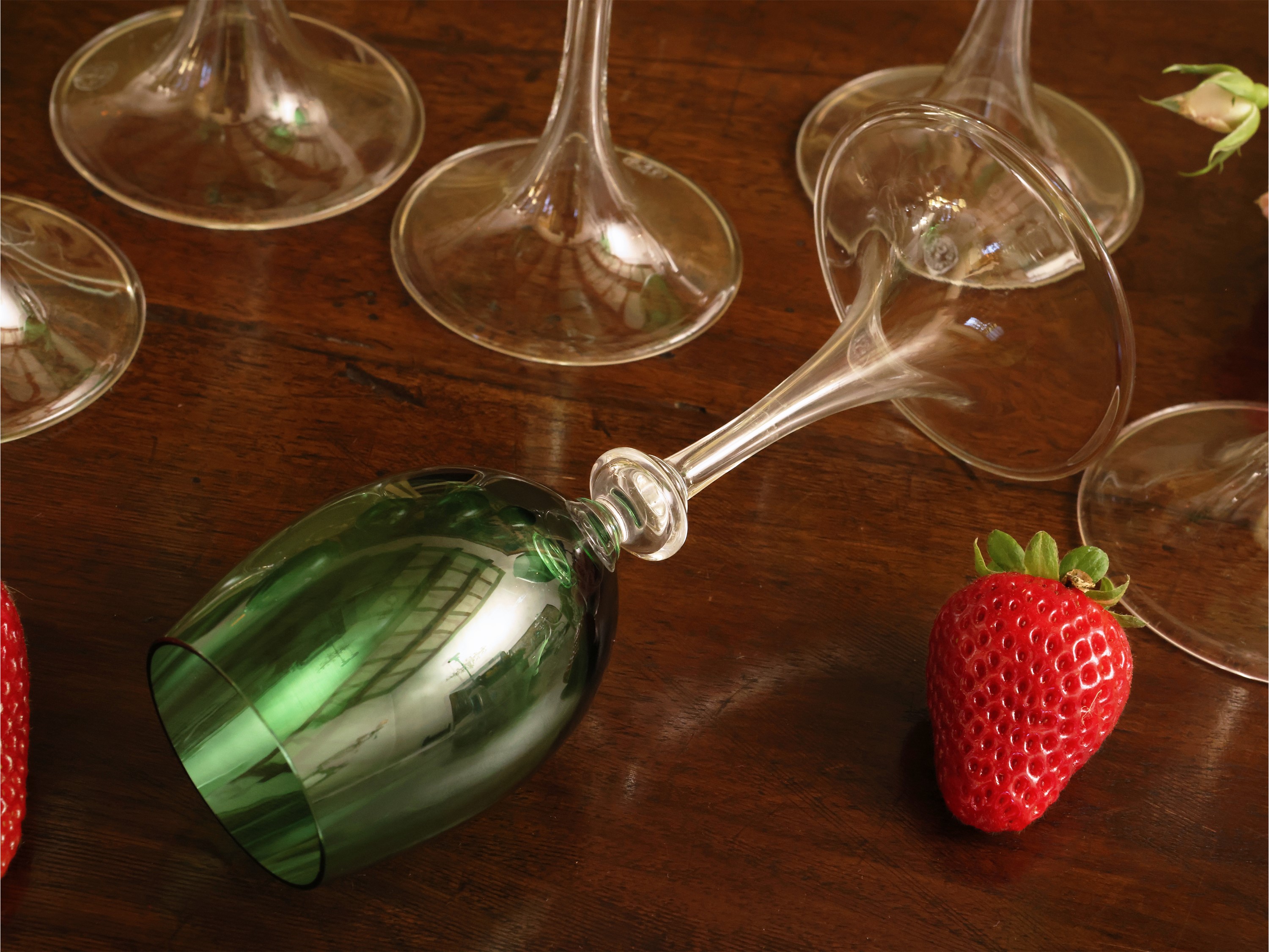 Serie di Sei Calici in Cristallo, Baccarat