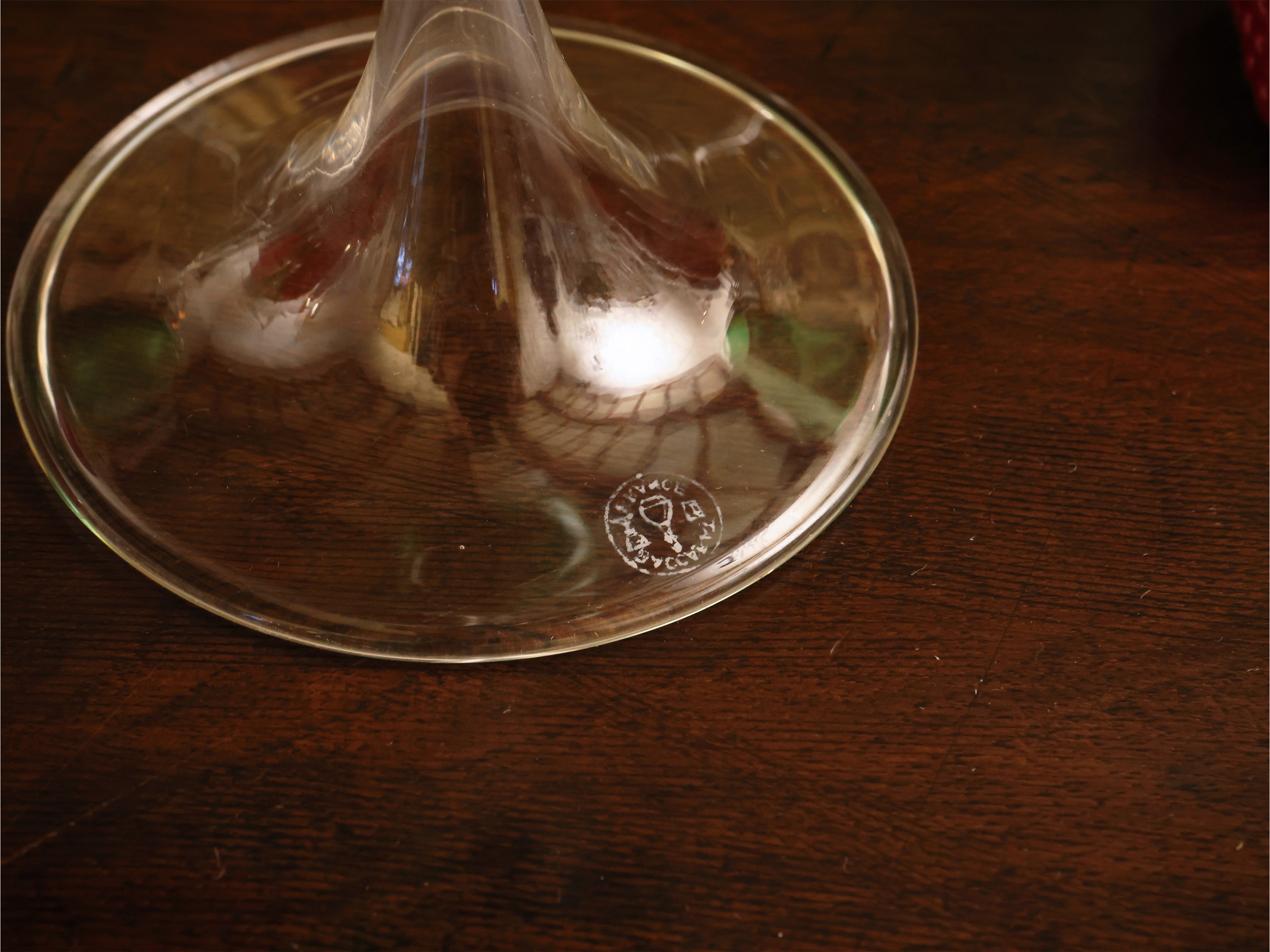 Serie di Sei Calici in Cristallo, Baccarat