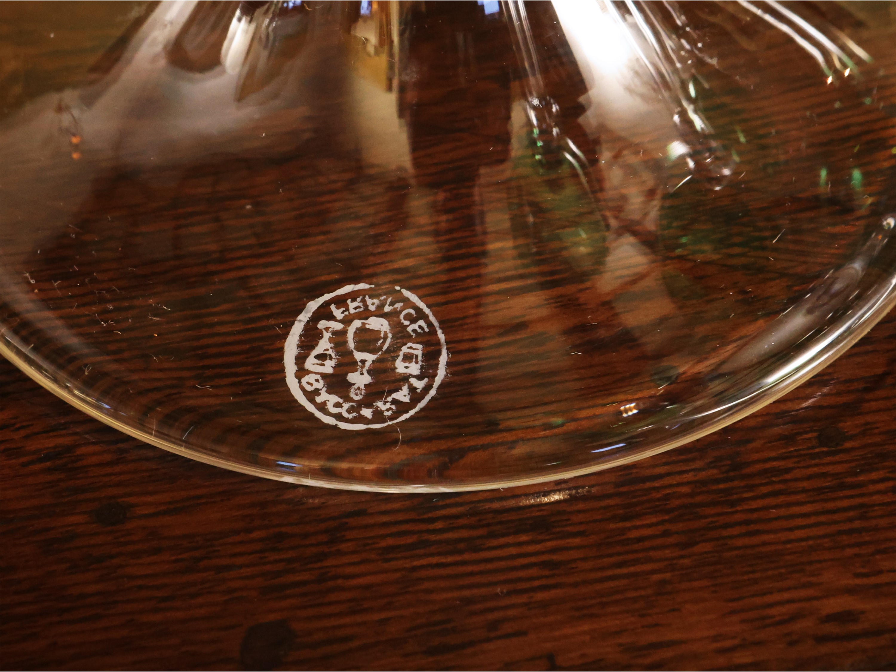 Serie di Sei Calici in Cristallo, Baccarat