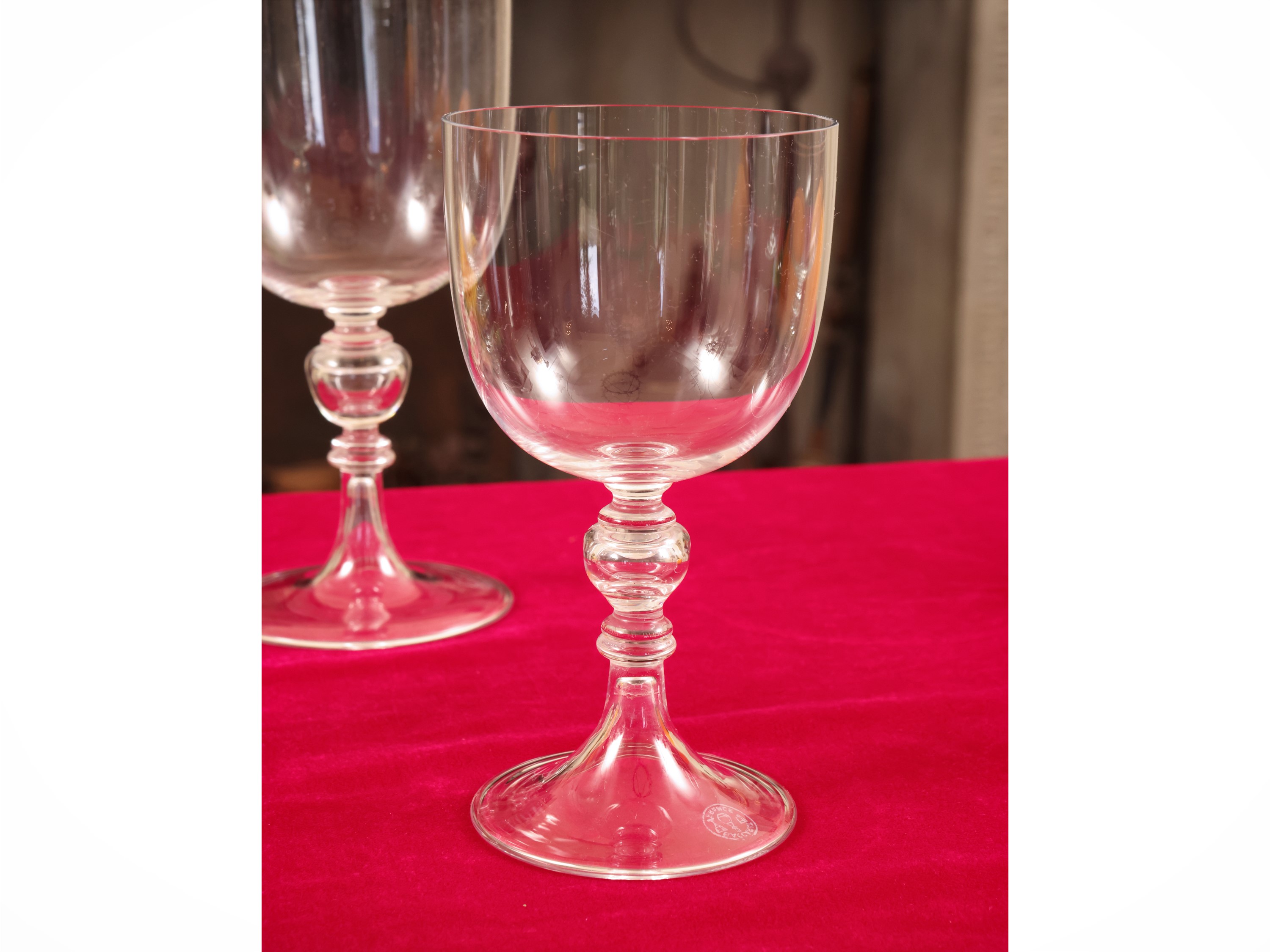 Servizio di Bicchieri in Cristallo, Baccarat