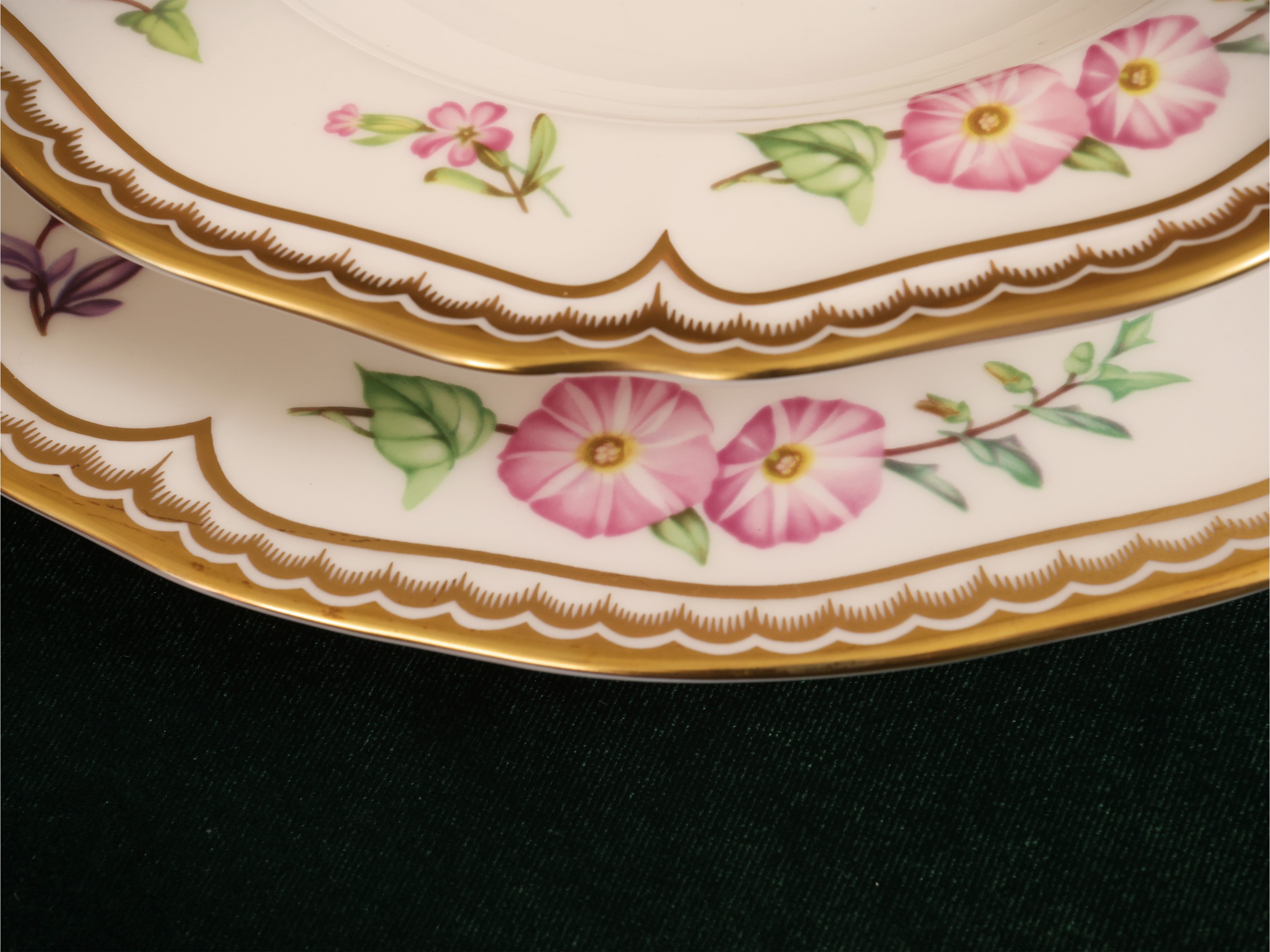 Servizio di Piatti in Porcellana, Decoro Sandringham, Royal Worcester