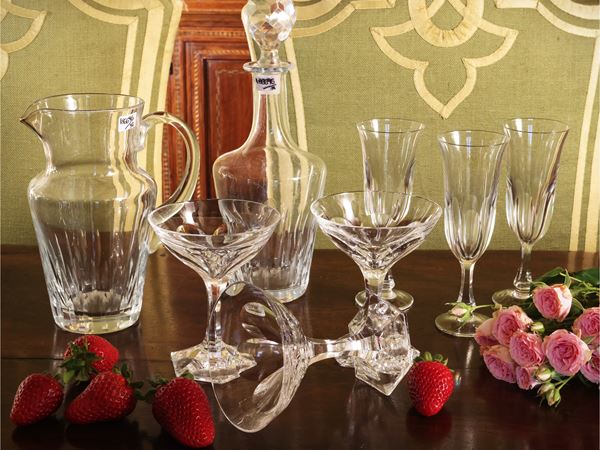 Set da aperitivo in cristallo