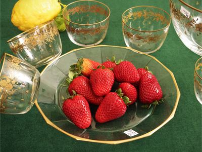 Servizio da Aperitivo in Vetro Soffiato di Murano, Nason e Moretti
