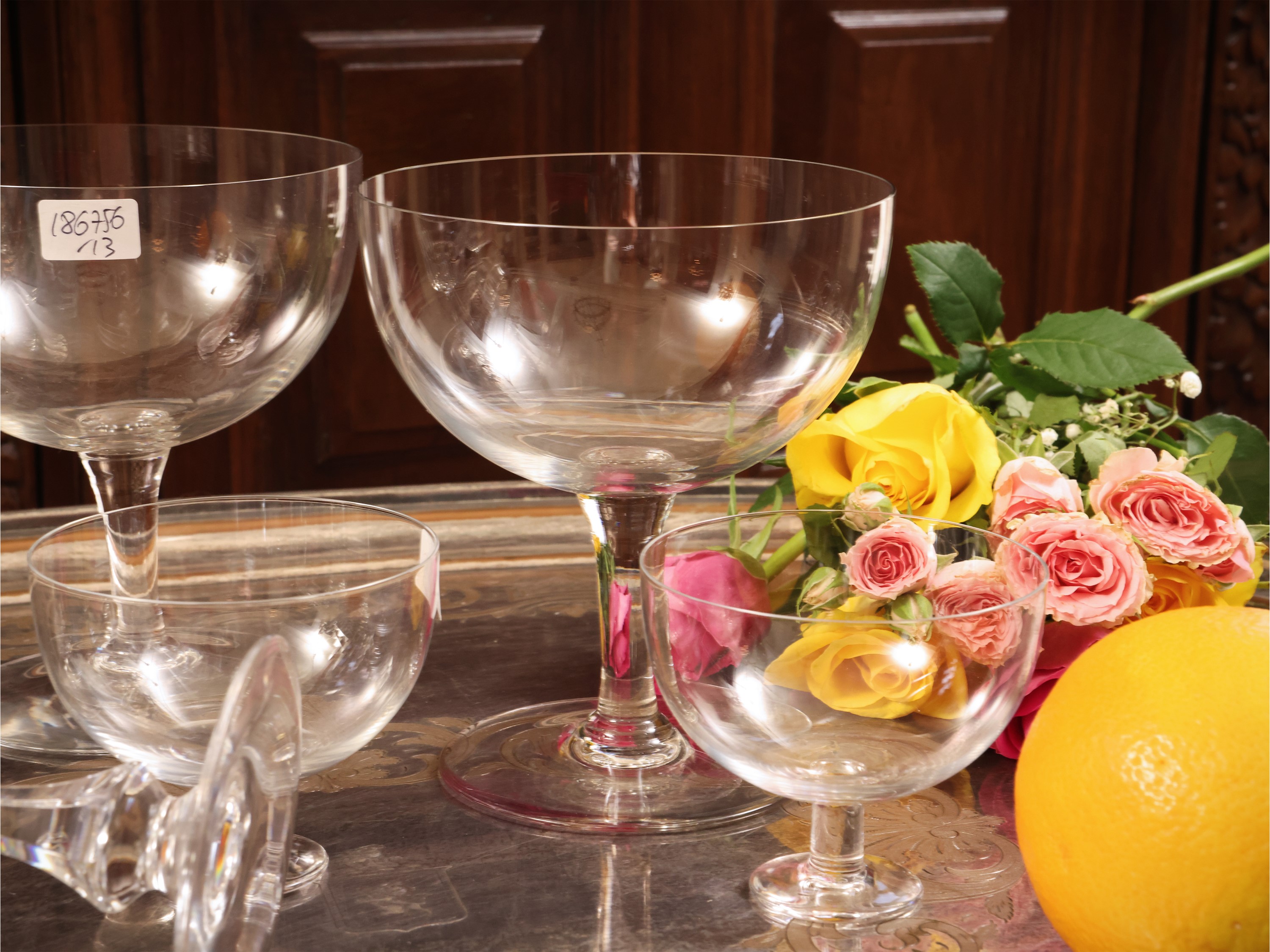 Miscellanea di Accessori in Cristallo Baccarat