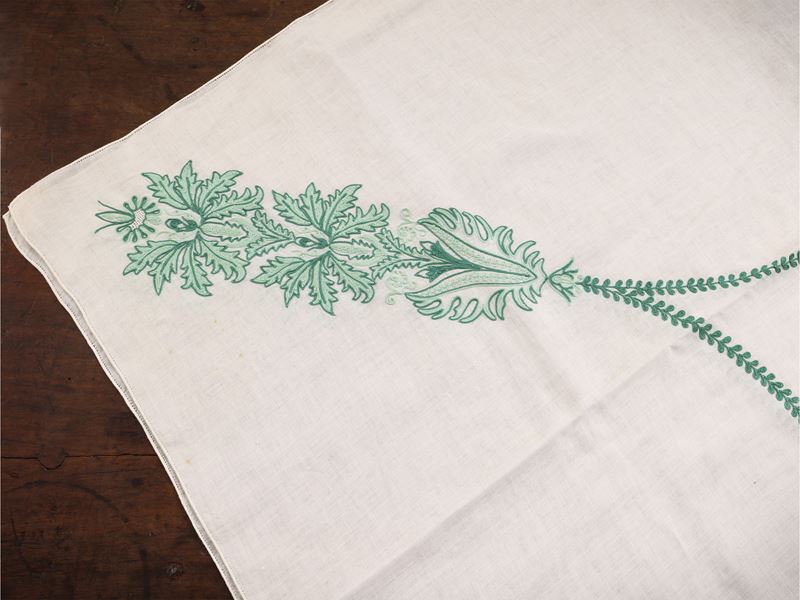 Tovaglia in Lino Fine Bianco