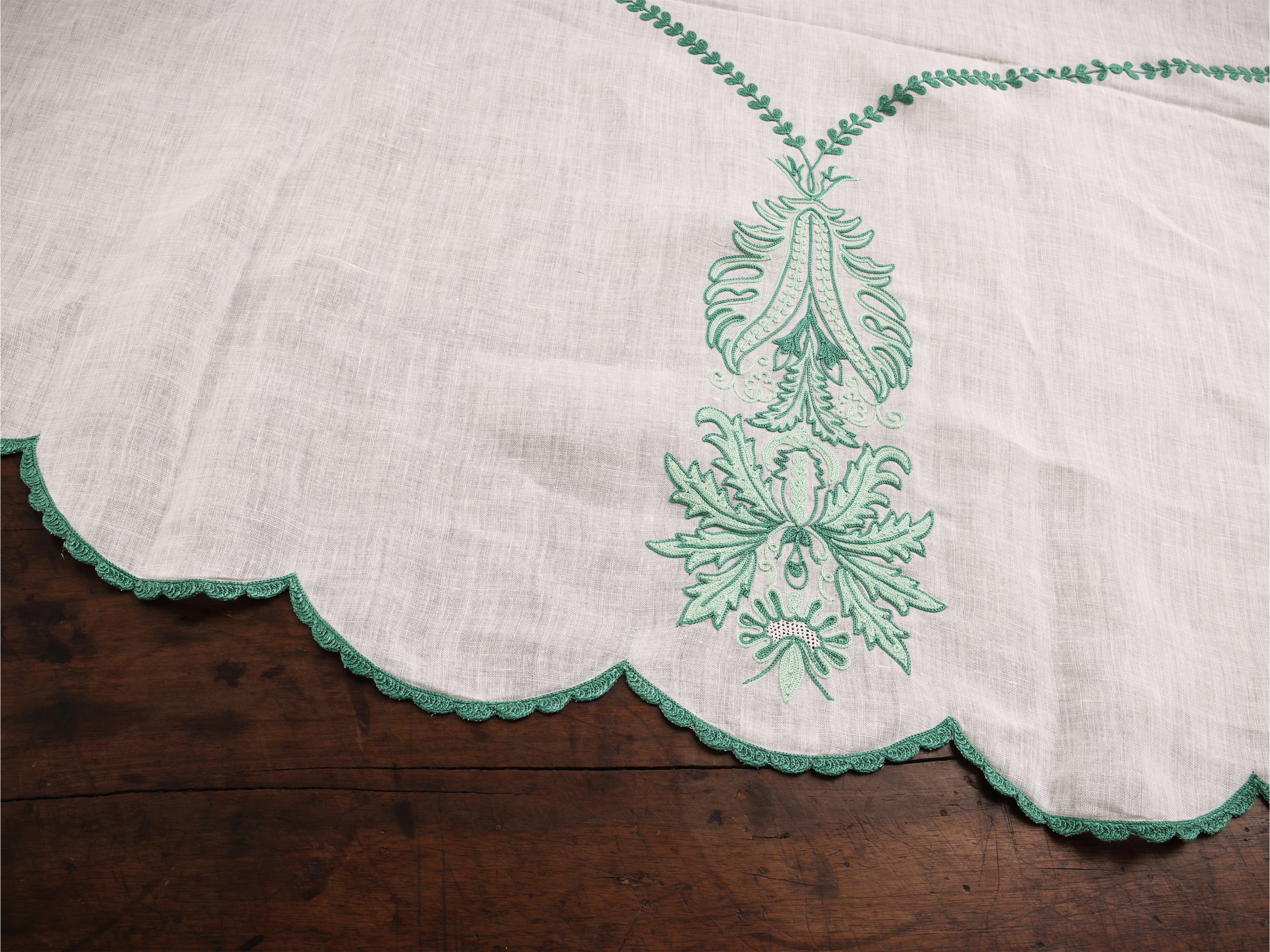 Tovaglia in Lino Fine Bianco