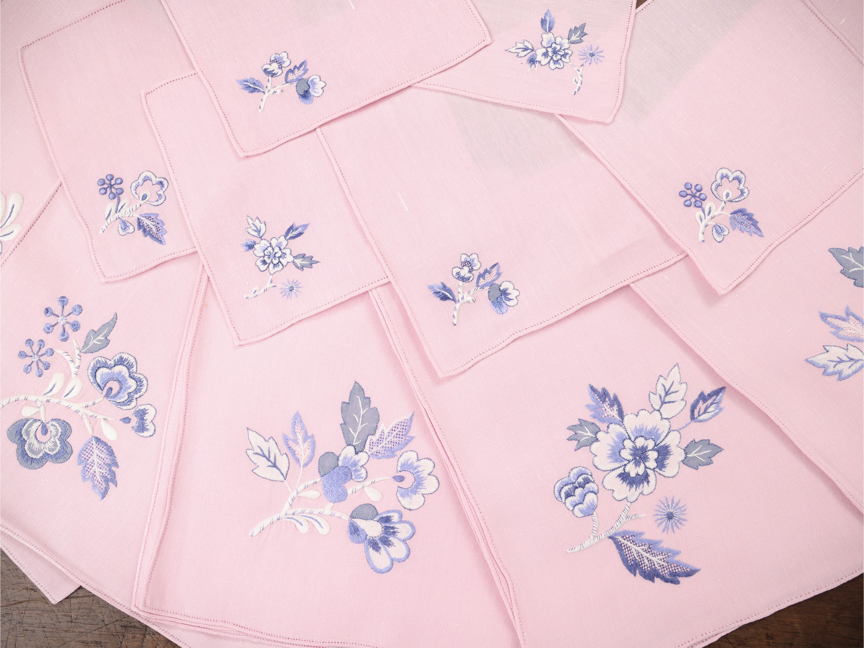 Tovaglia in Lino Fine Rosa