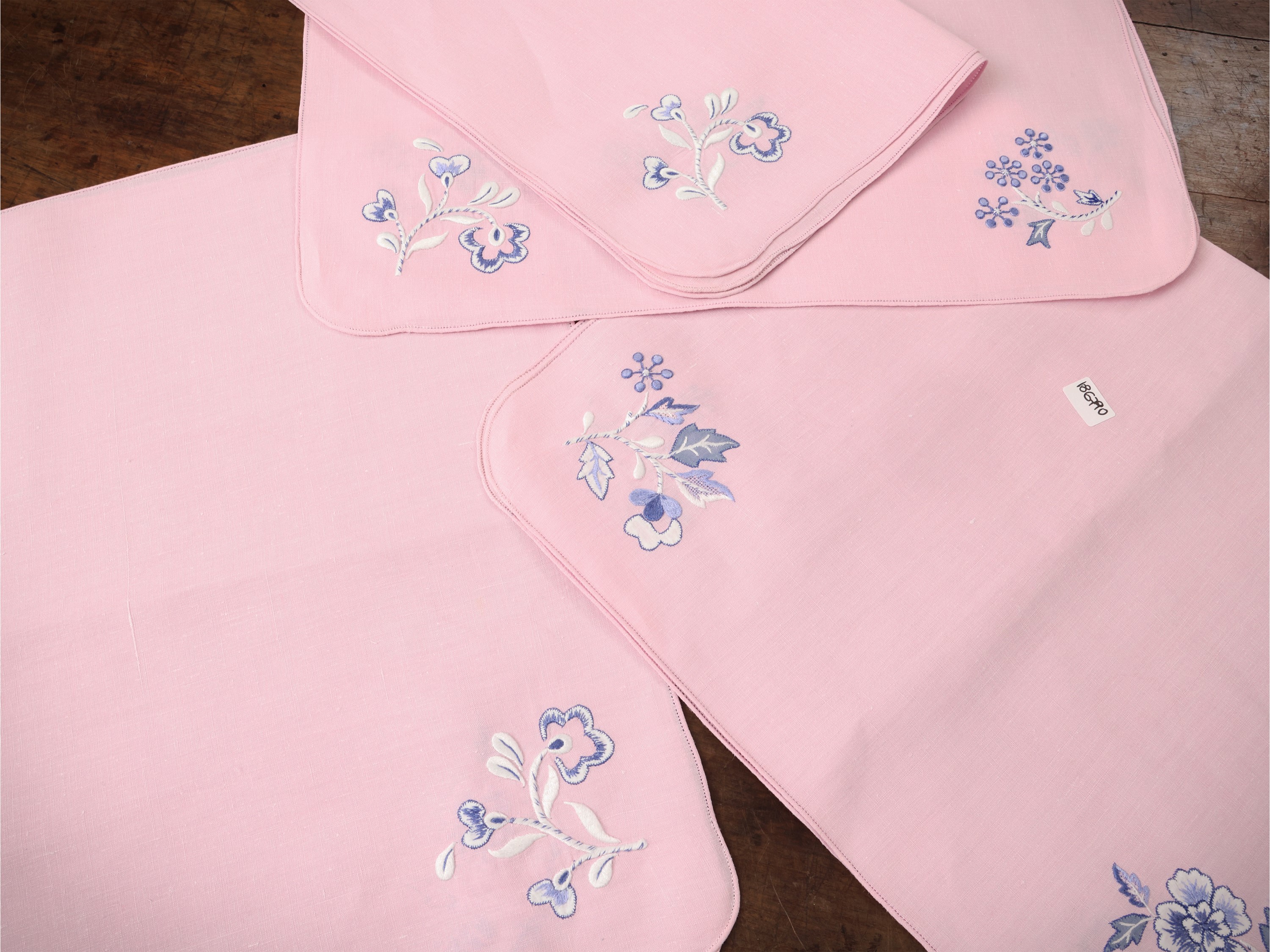 Tovaglia in Lino Fine Rosa