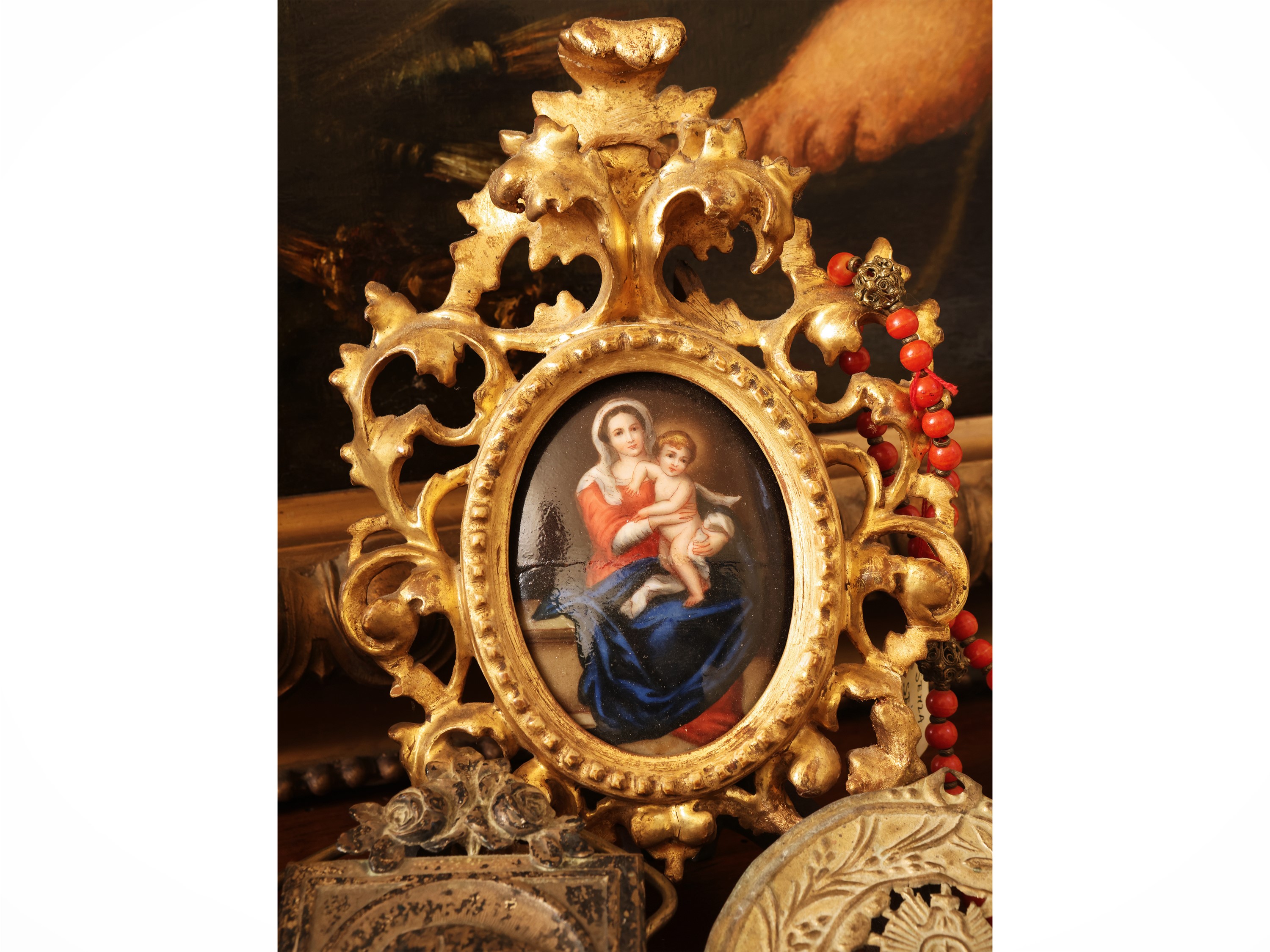 Curiosità devozionali, miniatura e oggetti decorativi (XIX/XX secolo)