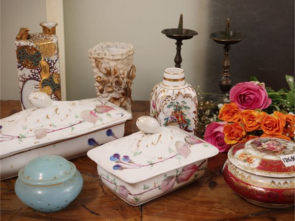 Accessori d'epoca da toilette