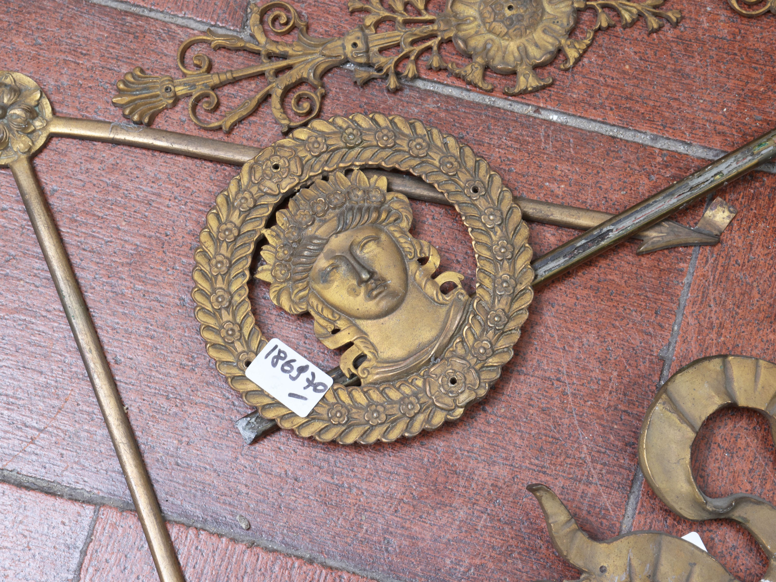 Miscellanea di ornamenti, bronzo dorato, XIX/XX secolo