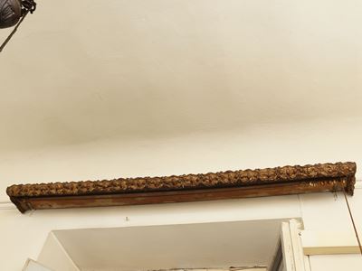 Mantovana, rivestita in lamiera (tòle) sbalzata, XIX secolo