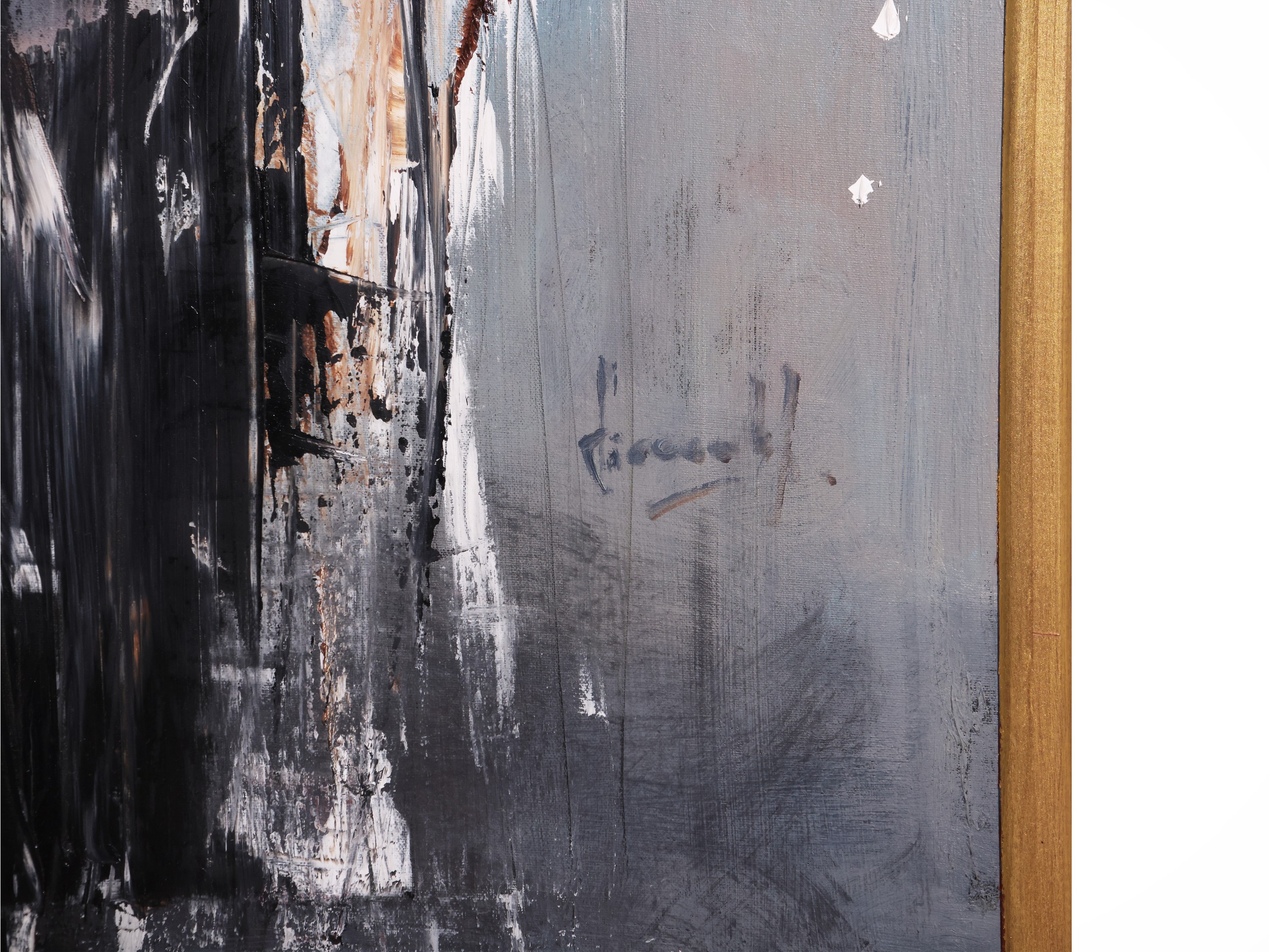 Fabio Giocondo - Testa del pianista A. Drozdov, olio su tela, 2015